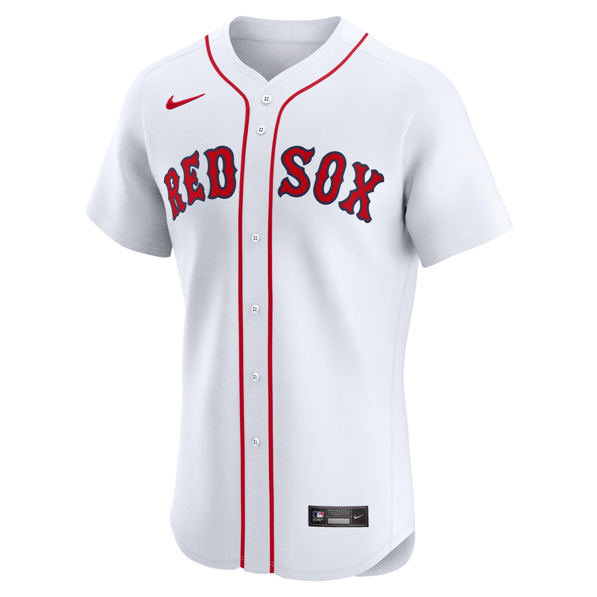 Alternative view of nike home Red Sox White Jersey - Nike Red Sox White Home Jersey