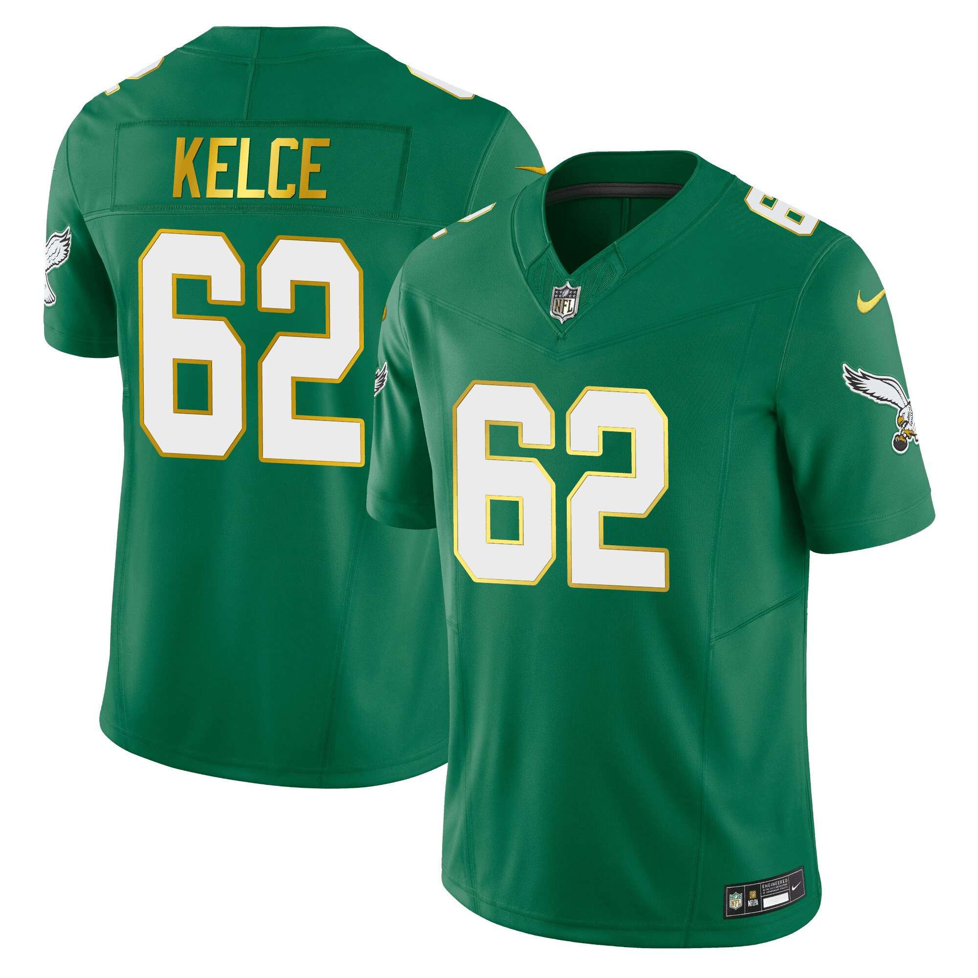 Alternative view of nike kelly Jalen Hurts Eagles Jersey - Nike Jalen Hurts Eagles Jersey