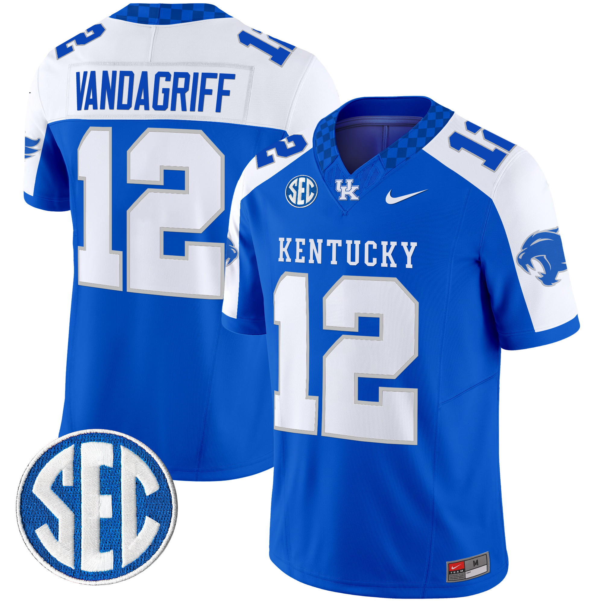 Nike Kentucky Blue Jersey - Nike Kentucky Wildcats #12 Blue Replica