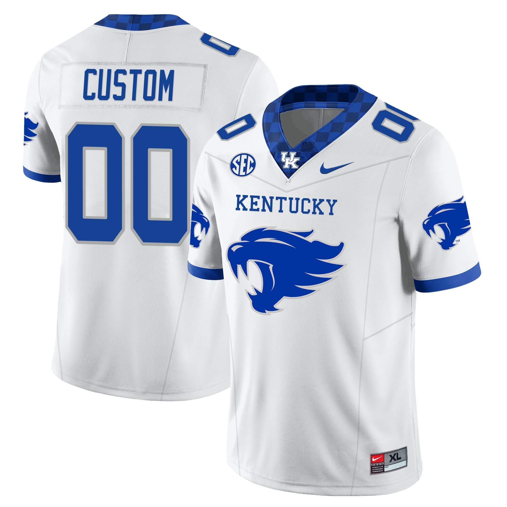 Alternative view of Nike Kentucky Wildcats Jersey - Nike Kentucky Wildcats #7 Jersey