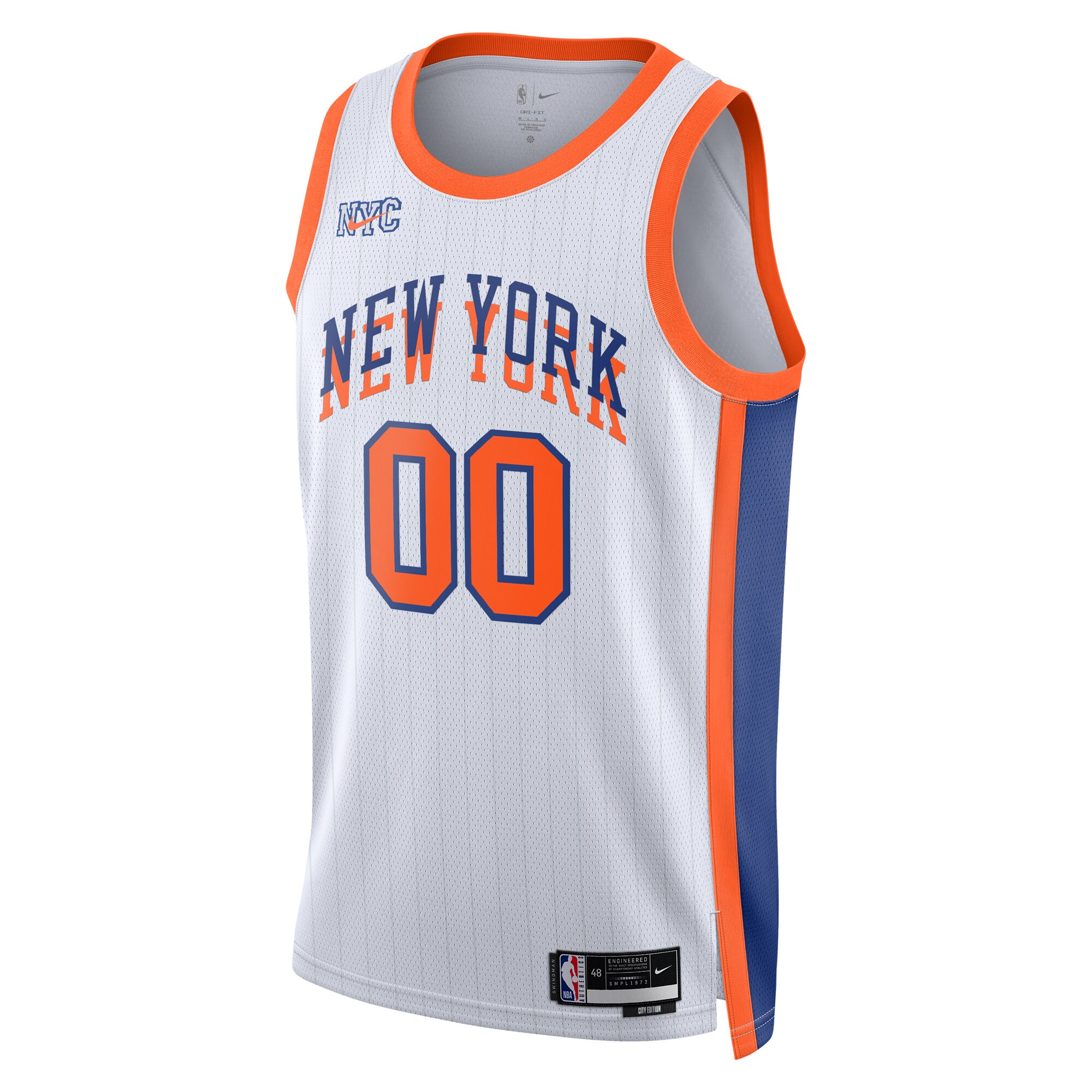 Alternative view of Nike Knicks City Jersey - Nike Knicks White City Edition Jersey