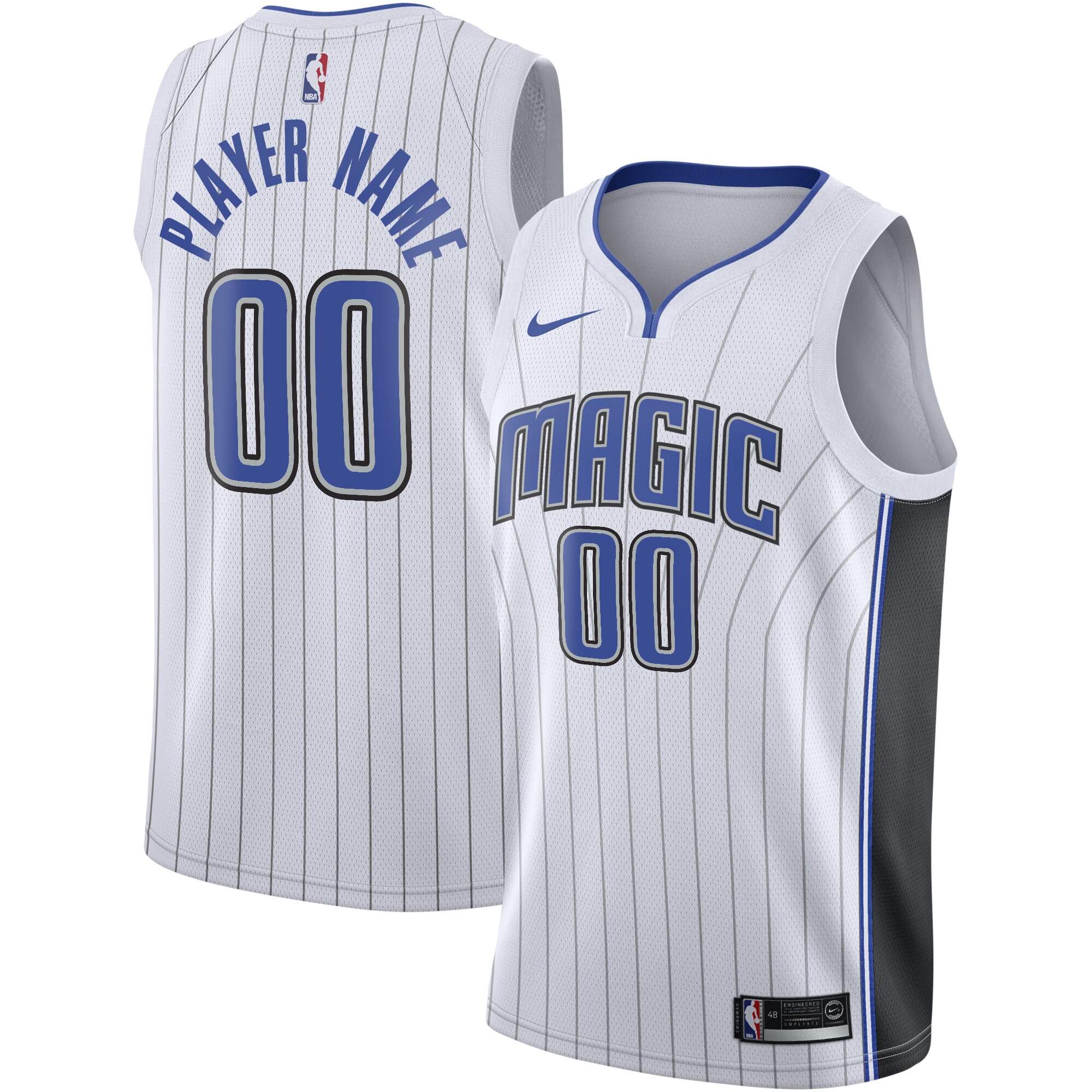 nike Magic White Jersey Custom - Nike Magic White Jersey - Icon