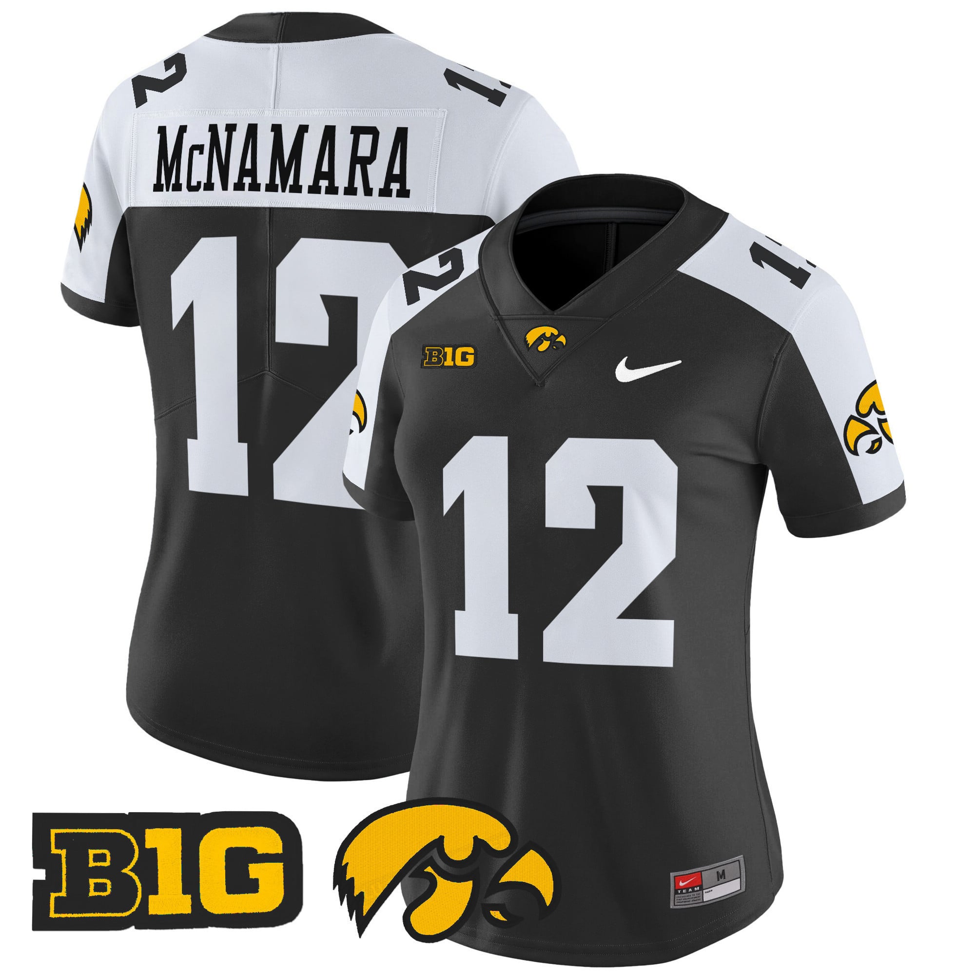 nike mcnamara Iowa Hawkeyes Black Jersey - Nike Iowa Hawkeyes McNamara 2
