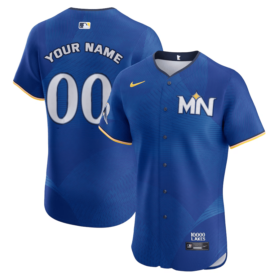 Nike MN Twins Blue Jersey - Personalized Baseball Apparel