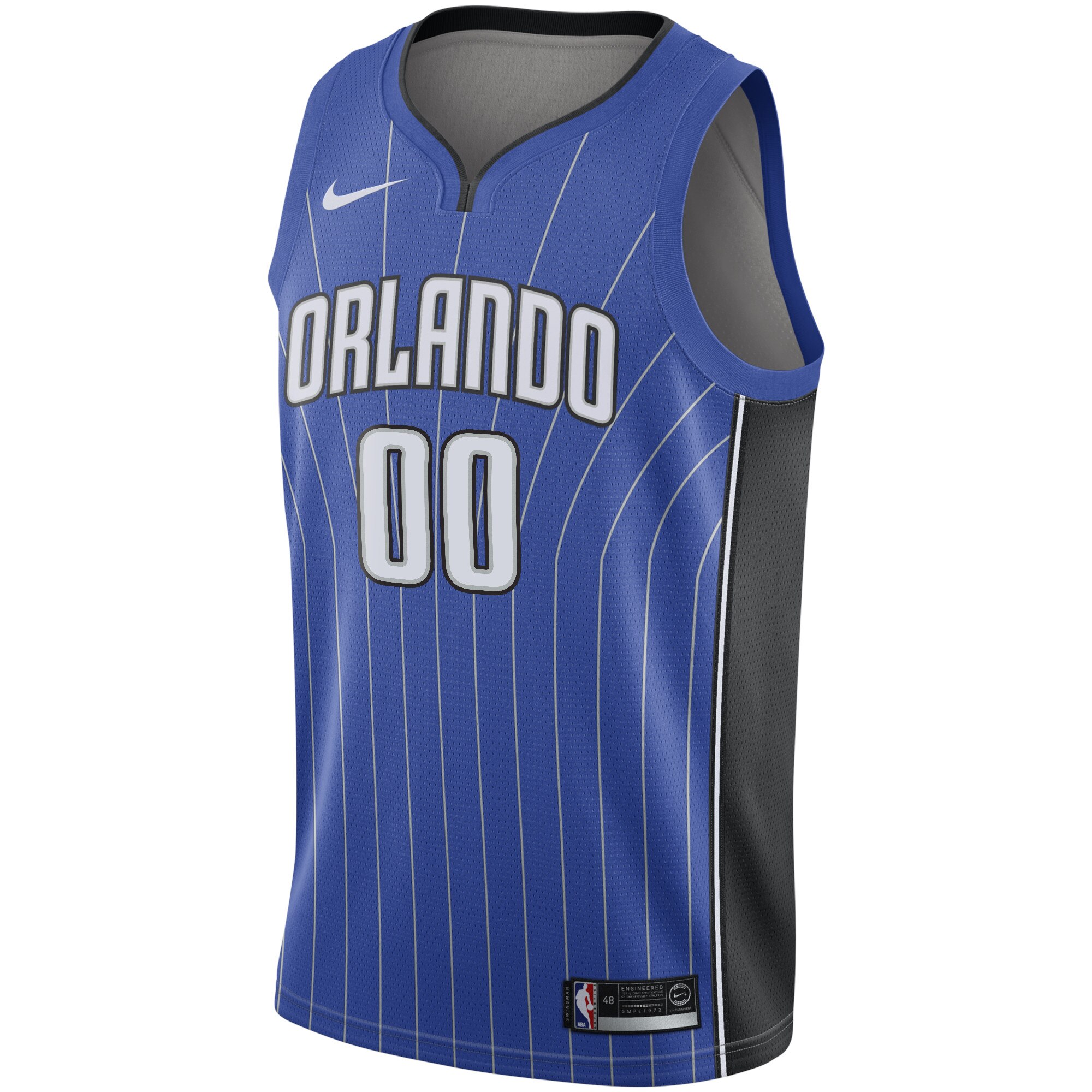 Alternative view of Nike Orlando Magic Blue Jersey - Custom Icon Edition