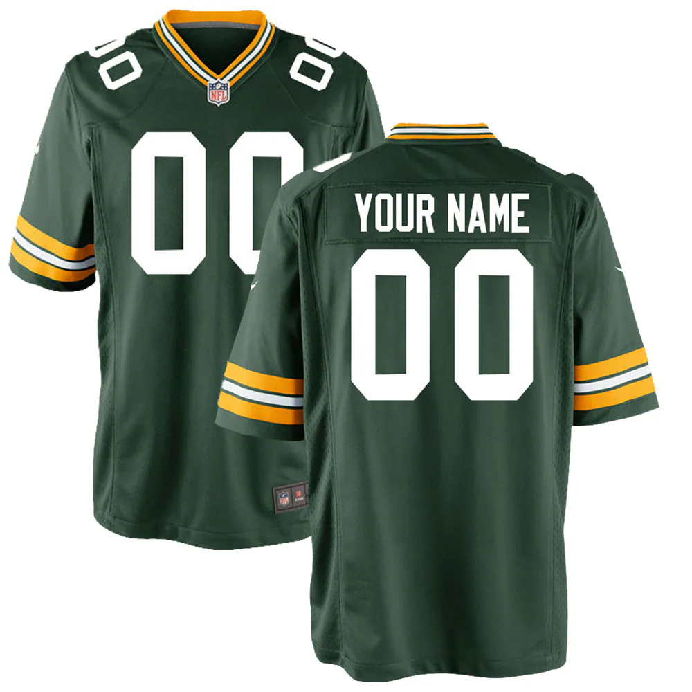 nike Packers Green Custom Jersey - Packers Green Custom Jersey - Nike