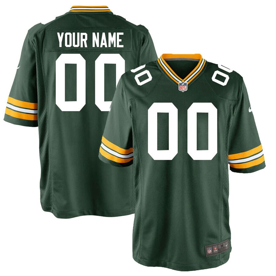Nike Packers Green Custom Jersey - Personalized NFL Gear 2