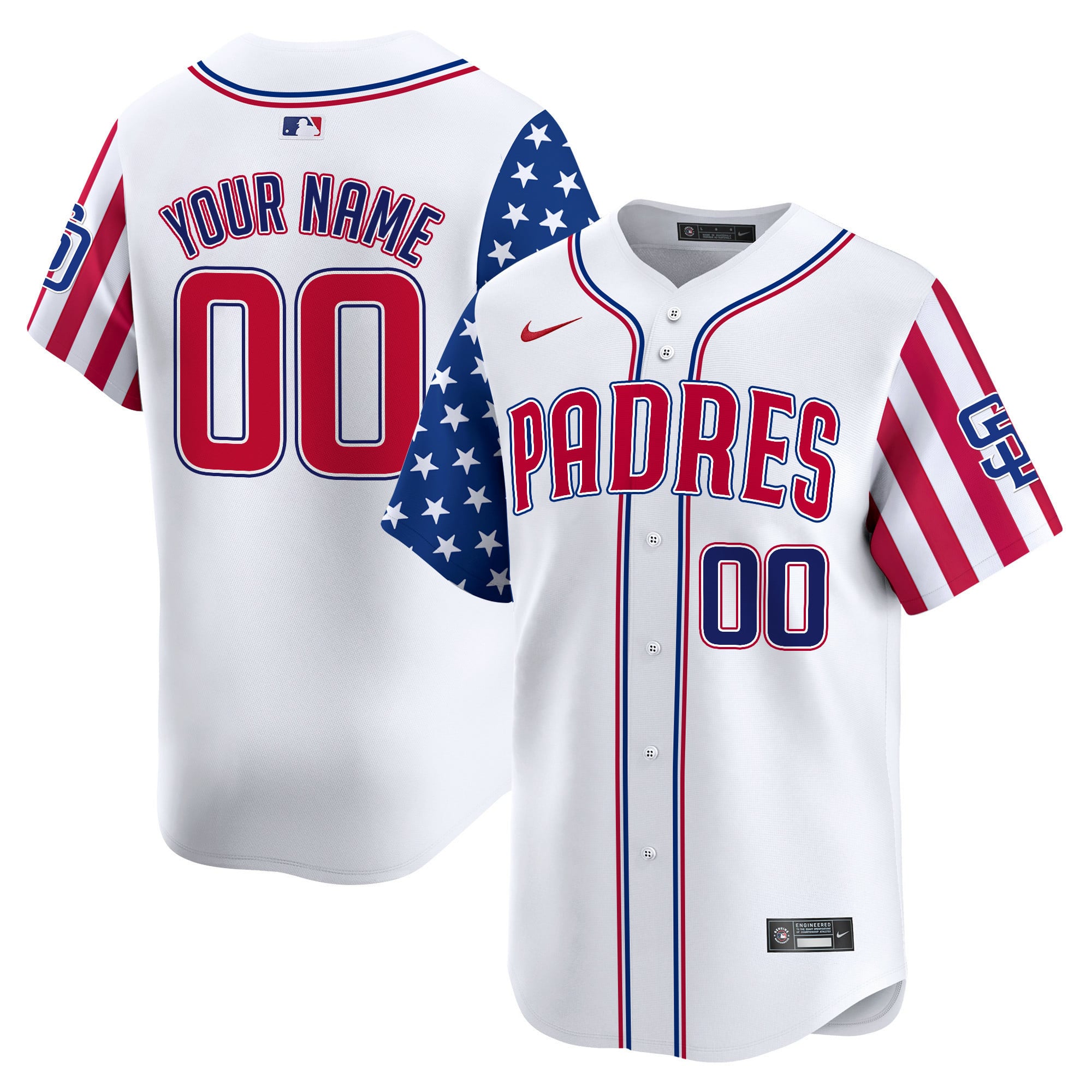 Nike Padres Stars Stripes - Nike Padres Stars & Stripes Jersey