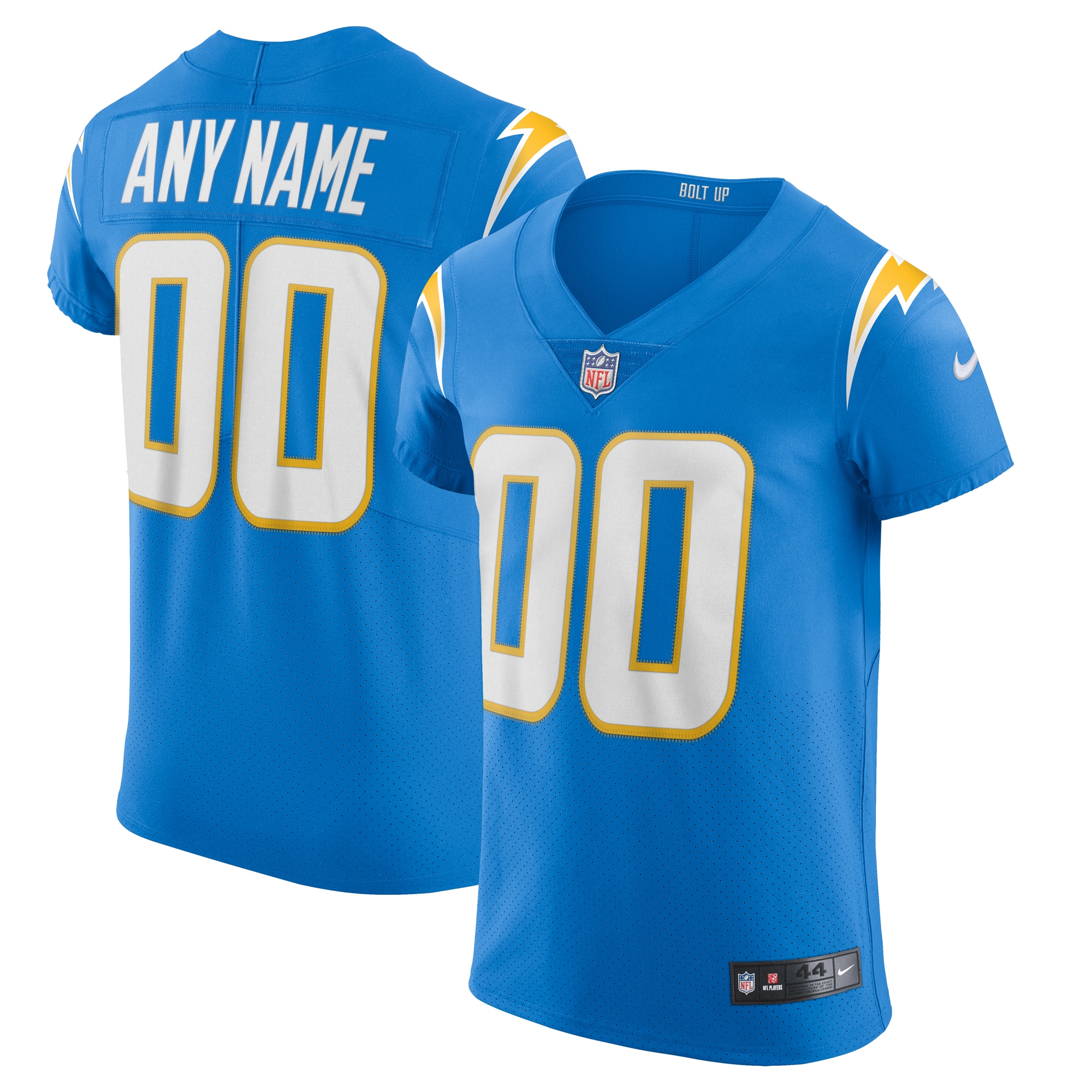 nike personalize Chargers Powder Blue Custom Jersey - Nike Chargers 2