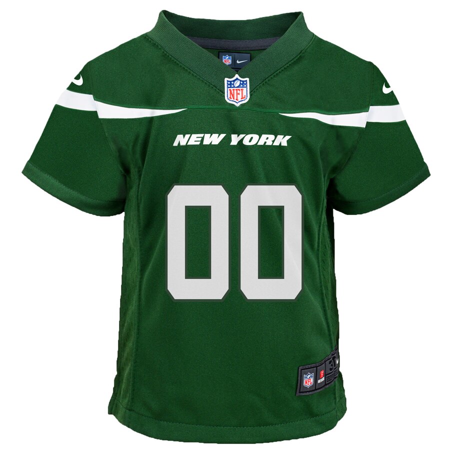 Alternative view of nike personalize Jets Green Custom Jersey - Nike Jets Green Custom 2