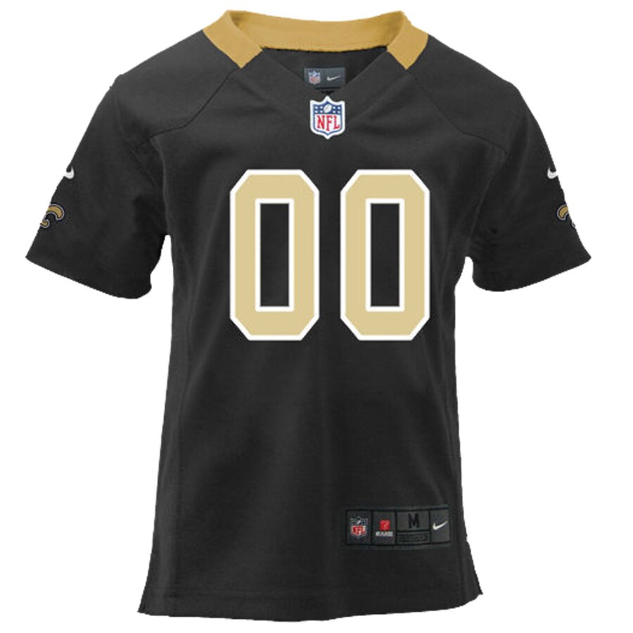 Alternative view of nike personalize Saints Black Custom Jersey - Nike Saints Black Custom