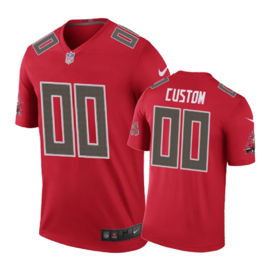 nike personalized Buccaneers Red Custom Jersey - Nike Buccaneers Red