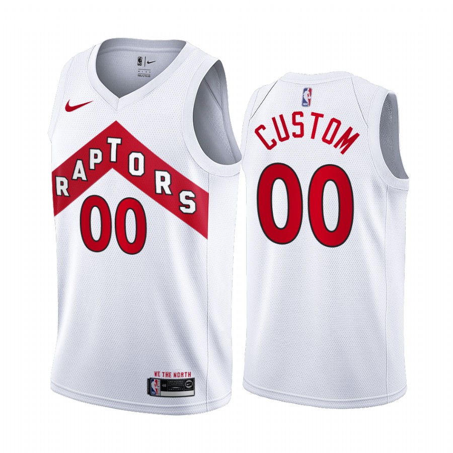 nike personalized Raptors White Custom Jersey - Nike Raptors White