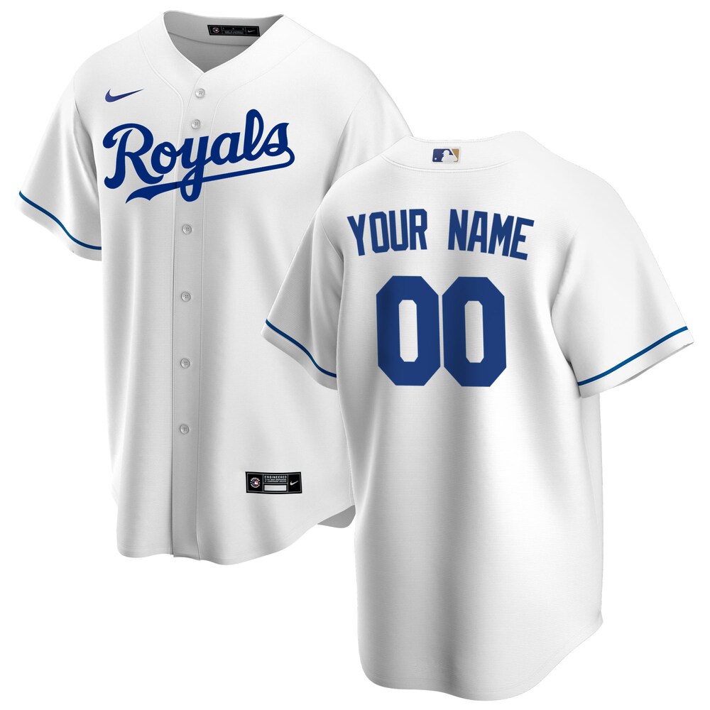 nike personalized Royals White Custom Jersey - Nike Royals White 2