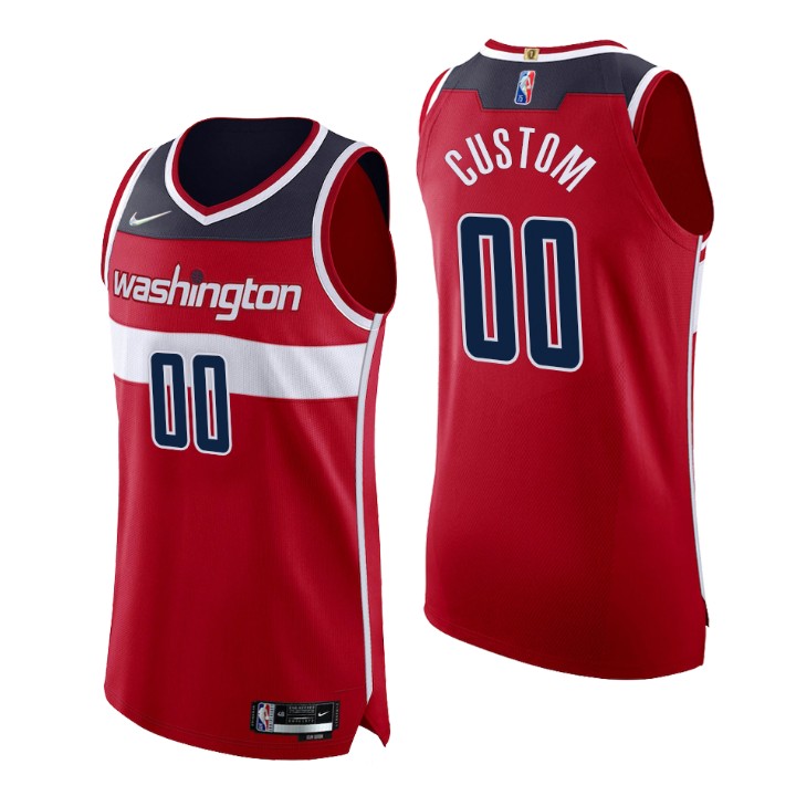 nike personalized Wizards Red Custom Jersey - Nike Wizards Red Custom