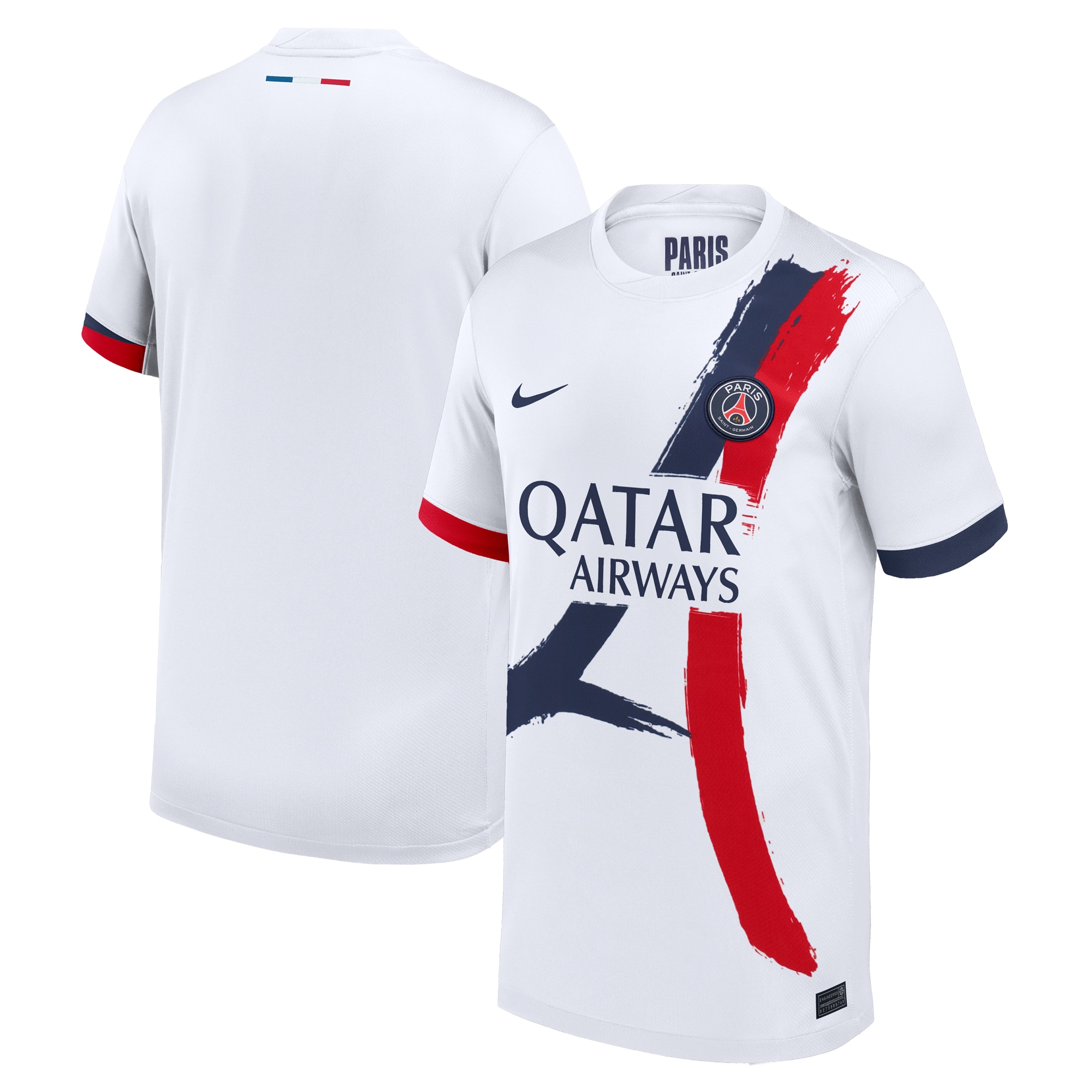 Nike PSG 2024 White Jersey - Qatar Airways Edition