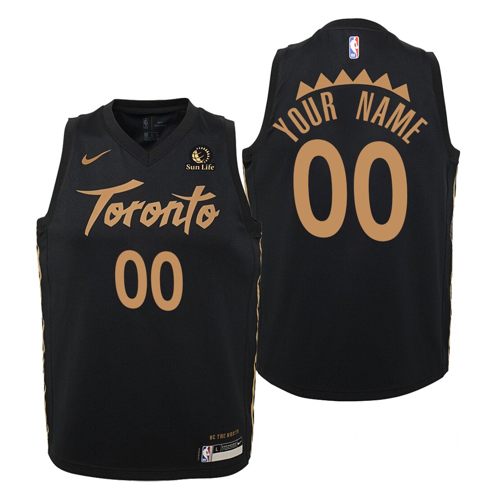 nike Raptors Black Gold Jersey - Nike Raptors Black & Gold Jersey