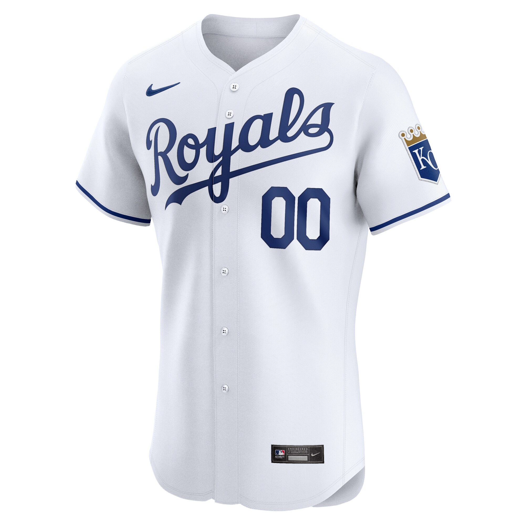 Alternative view of Nike Royals Custom Jersey - White MLB - Personalize Yours!
