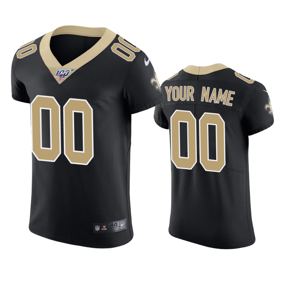 nike Saints Black Custom Jersey - Saints Black Custom Jersey - Nike