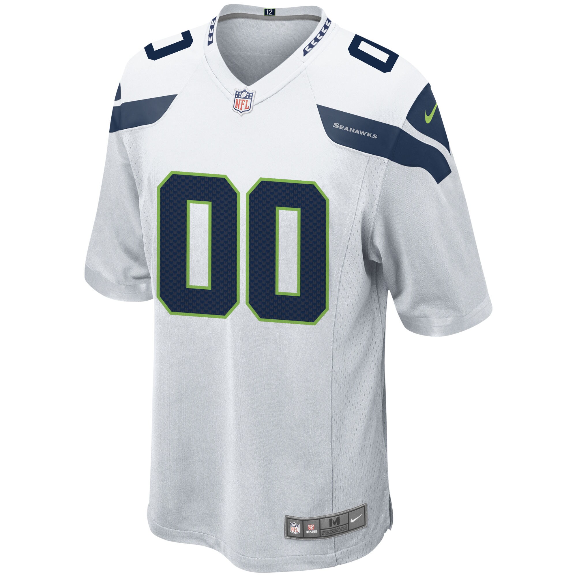 Nike Seahawks Gray Custom Jersey - Personalize Your Style!