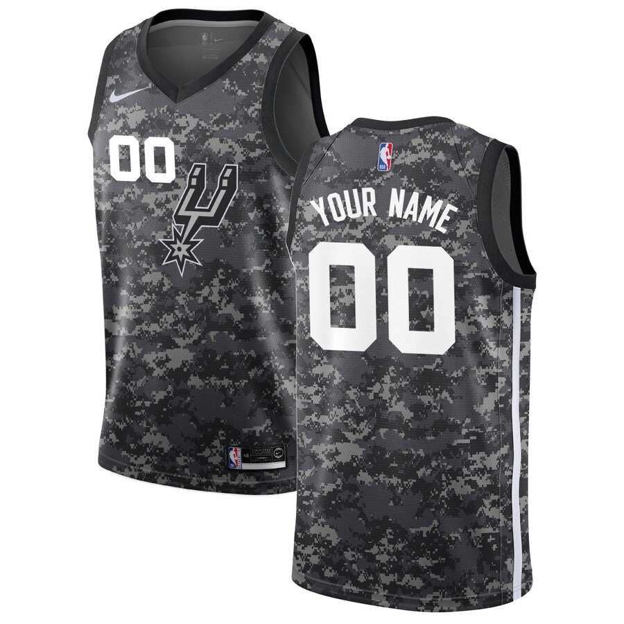 Nike Spurs Camo Jersey - Custom - 2023/24 Edition