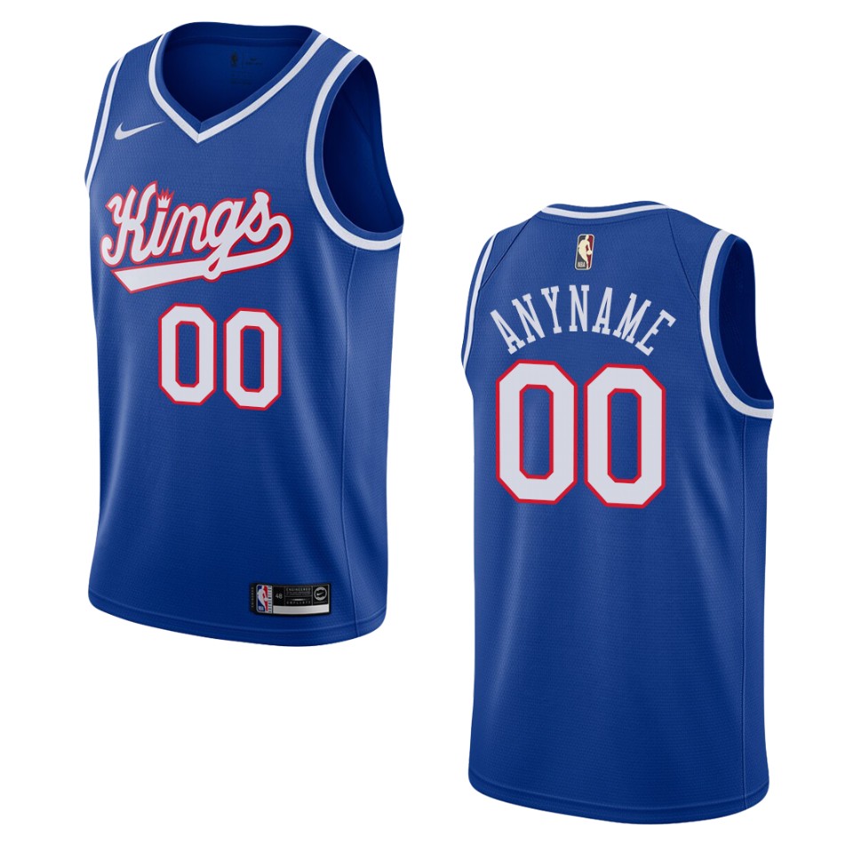 nike statement Kings Blue Custom Jersey - Kings Blue Custom Jersey