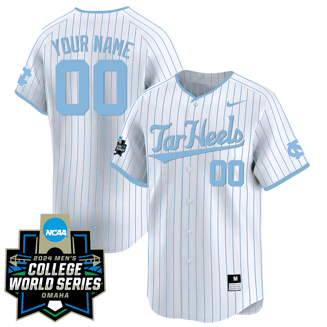 Nike Tar Heels 2024 Jersey - NCAA College World Series