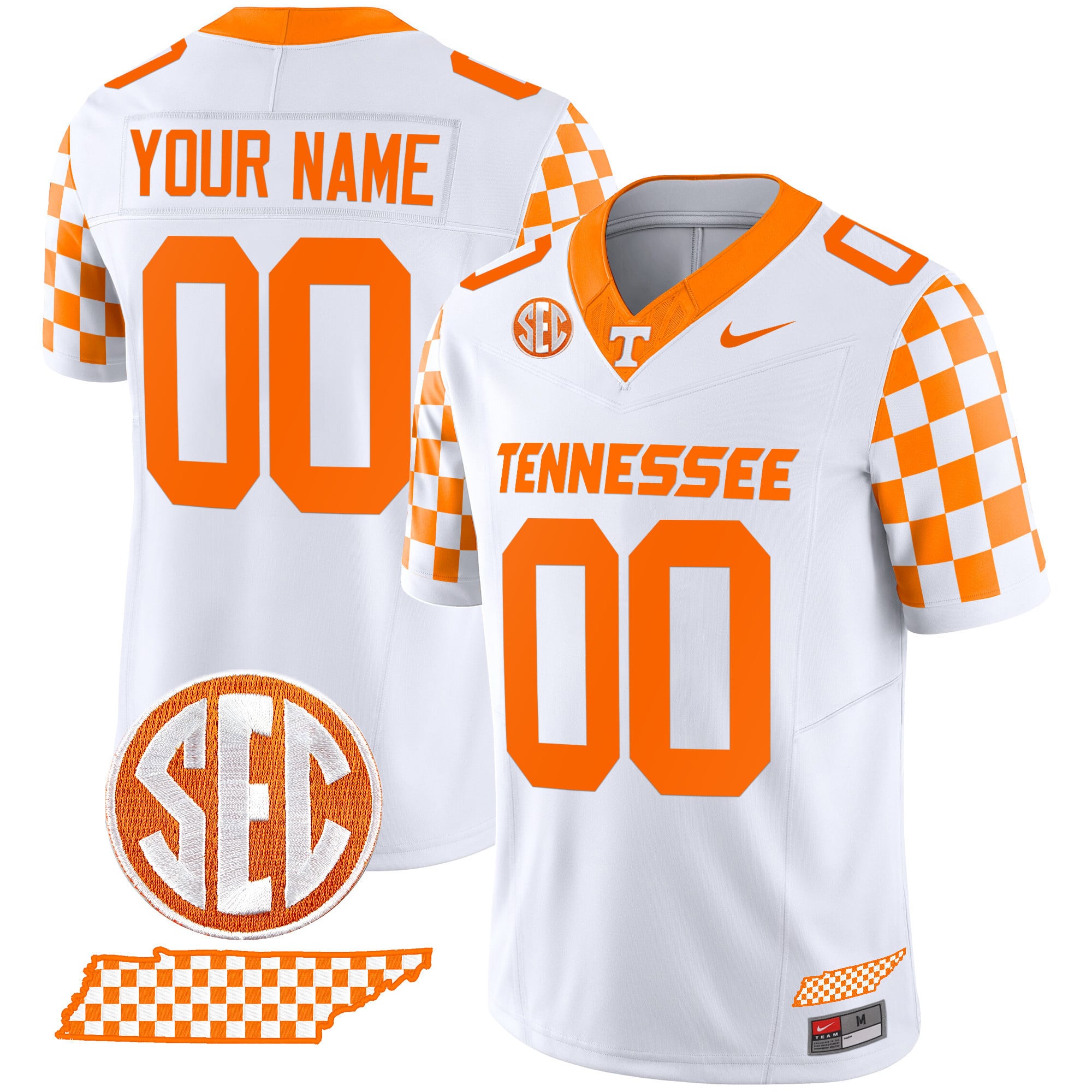 Alternative view of nike Tennessee Vols Gray Jersey - Nike Tennessee Vols Gray