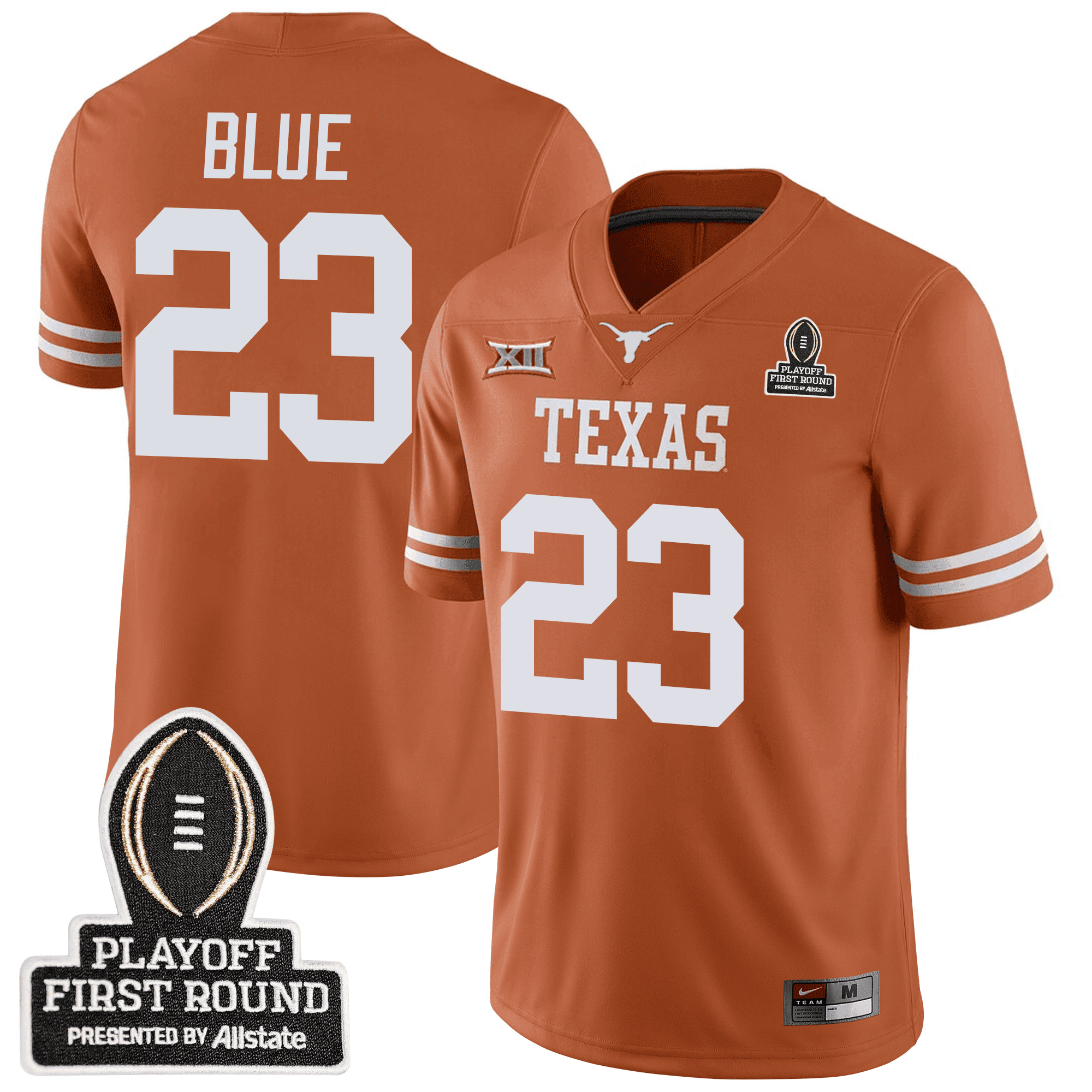 Alternative view of nike Texas Longhorns Ewers Jersey - Nike Texas Longhorns Ewers #3