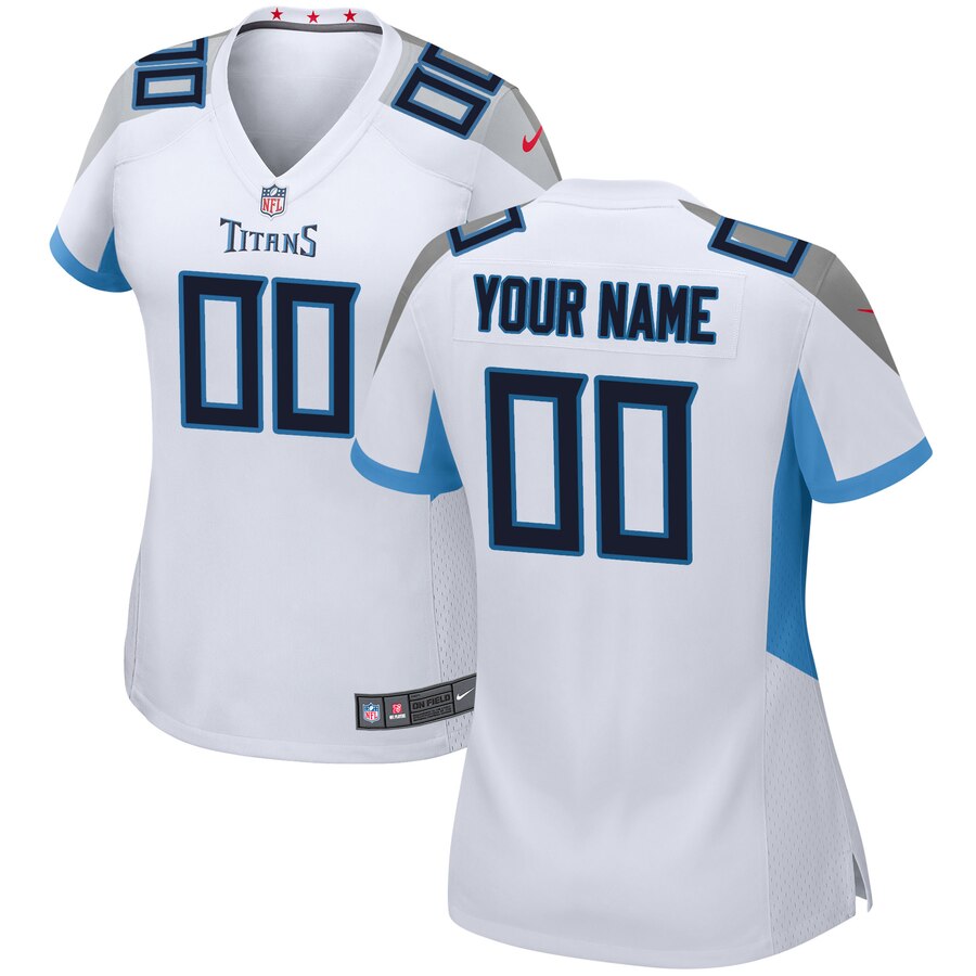 Nike Titans White Custom Jersey - Personalize Your Style! 2