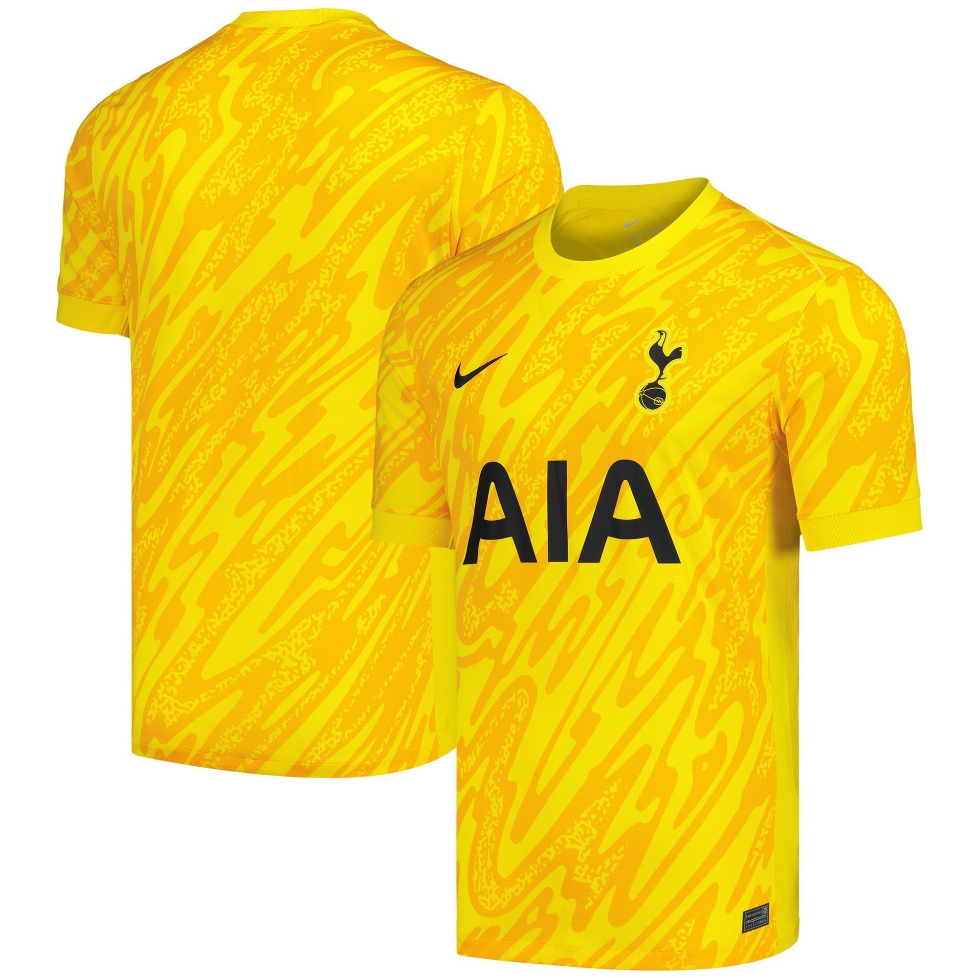 Nike Tottenham Yellow Goalkeeper Jersey - 2024 Official Kit