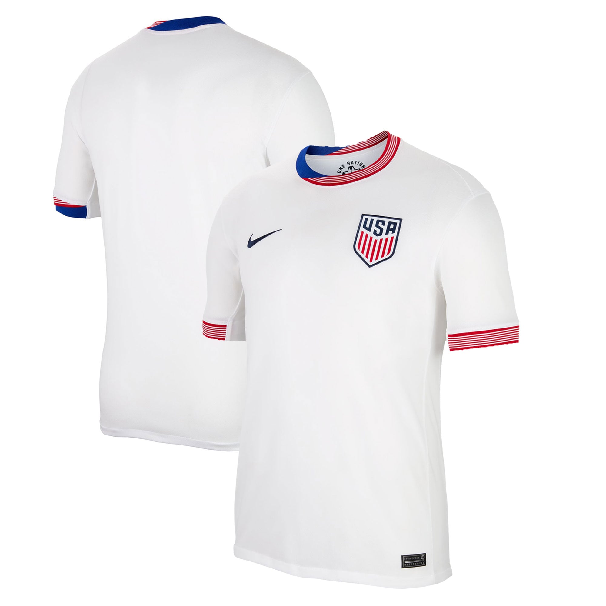 Nike USA 2024 Home Jersey - White Soccer Kit