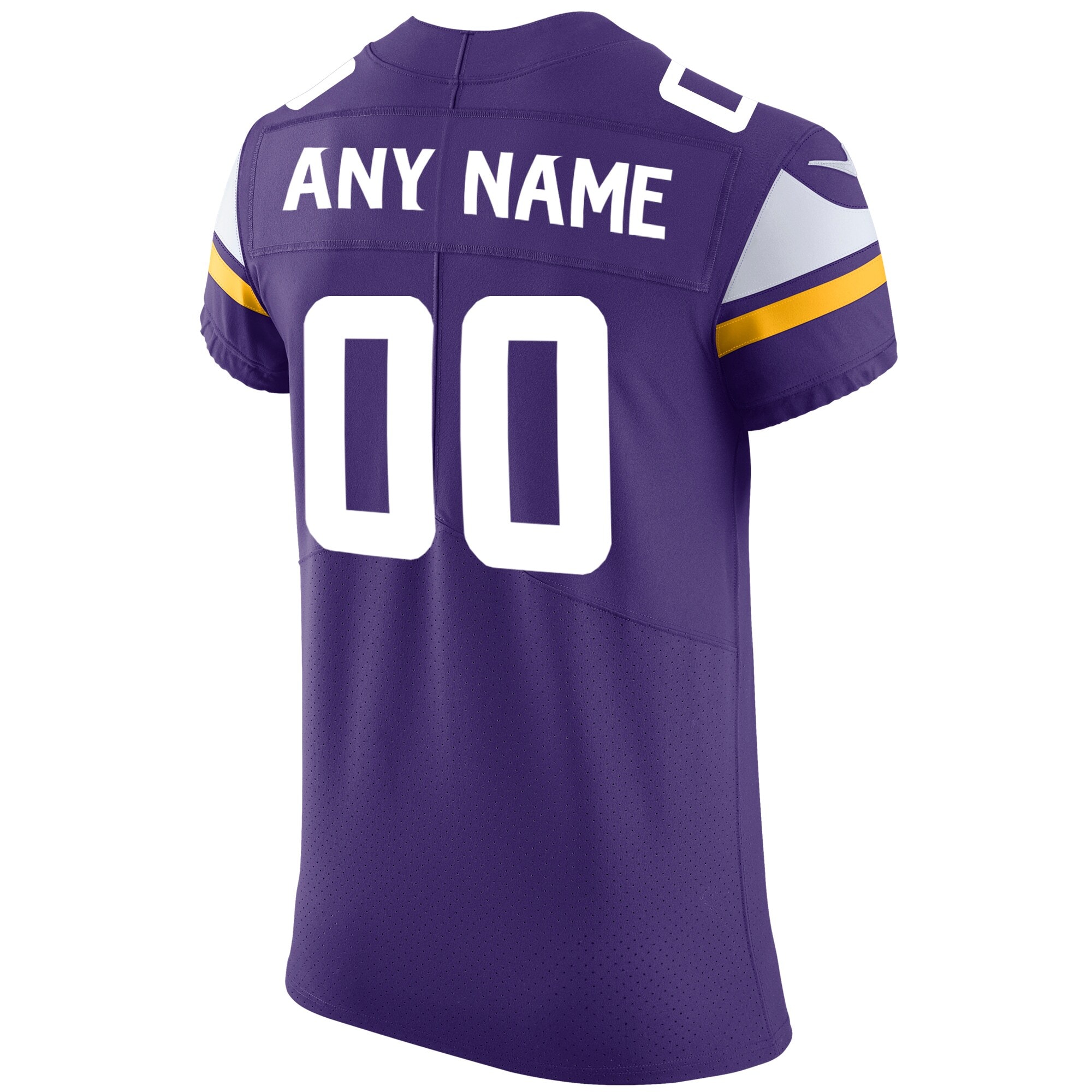 Alternative view of Nike Vikings Purple Personalized Jersey - Custom NFL Style