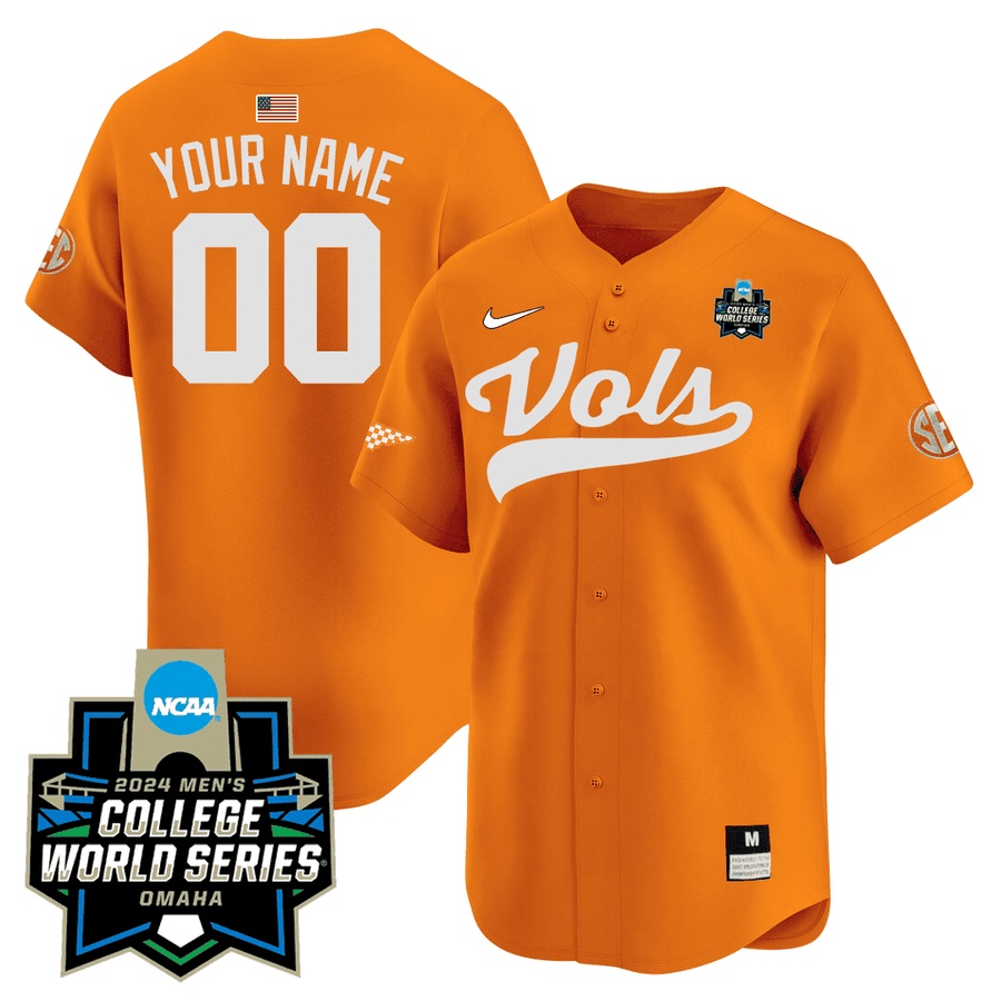 Nike Vols Orange Jersey - Nike Vols Orange College World Series