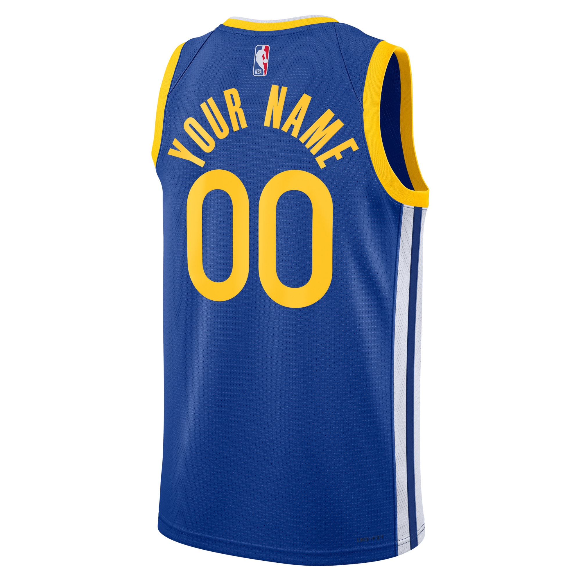 Alternative view of Nike Warriors Blue Icon Jersey - Customizable!