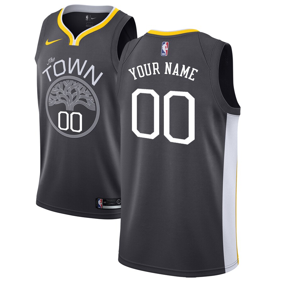 nike Warriors Gray “The Town” Jersey - Warriors Nike Gray “The Town”