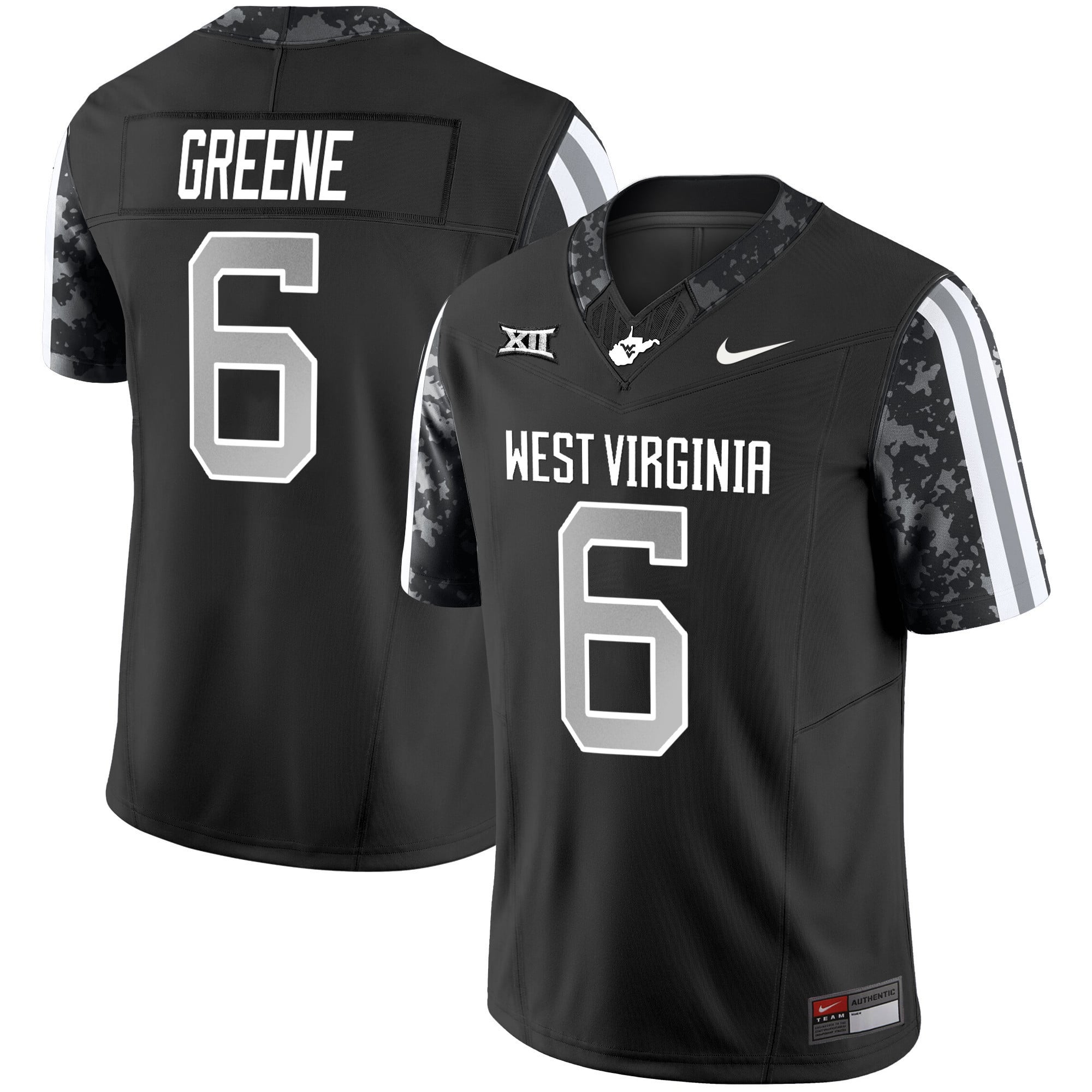 Nike West Virginia #6 Jersey - Nike West Virginia Mountaineers #6