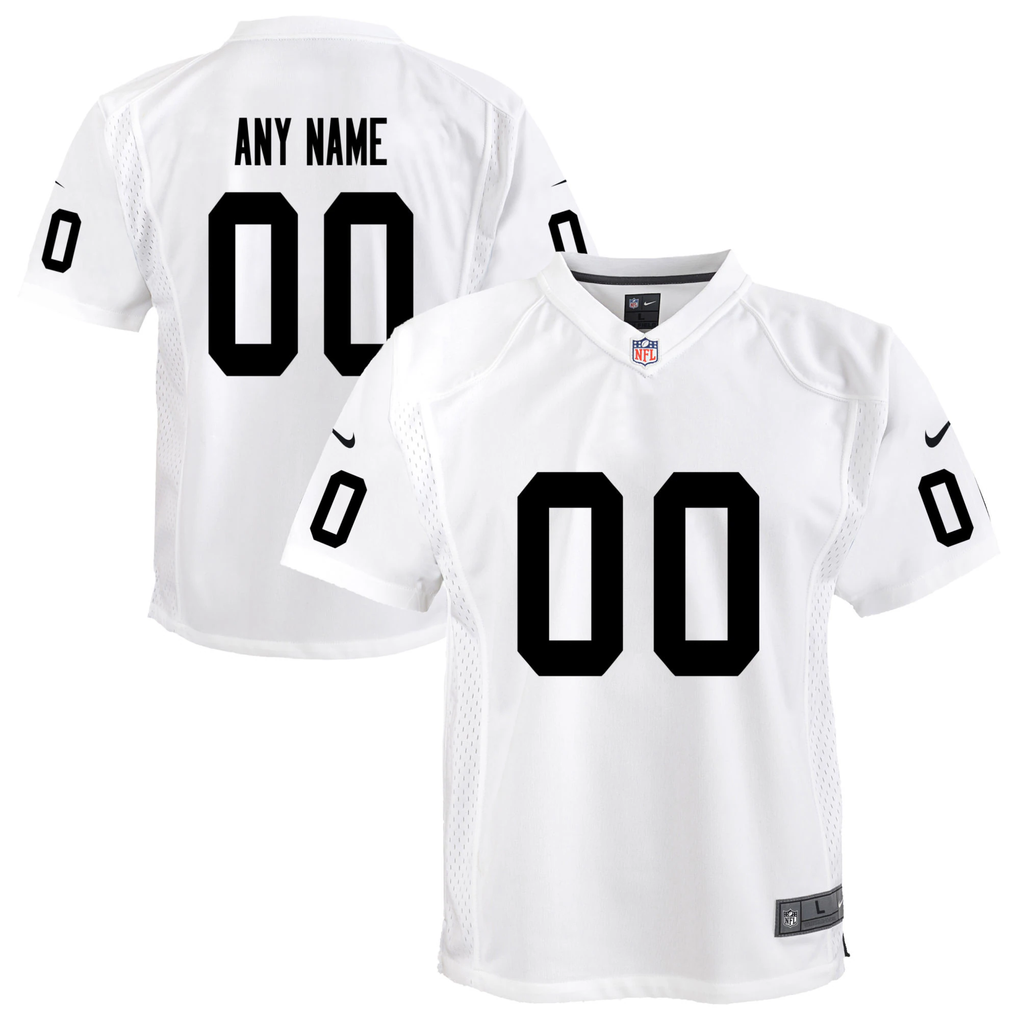Nike White Custom NFL Jersey - Design Your Own!