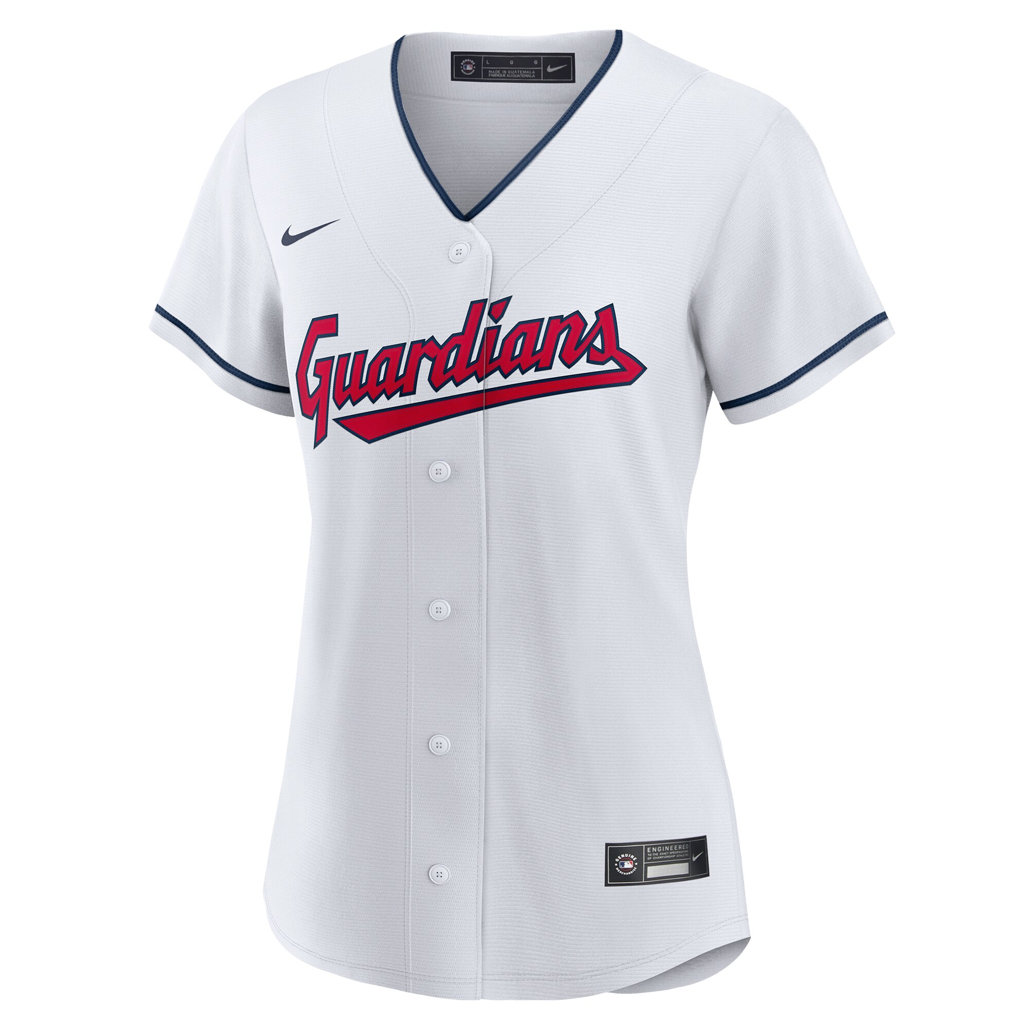 Alternative view of nike women Guardians White Custom Jersey - Nike Guardians White Custom