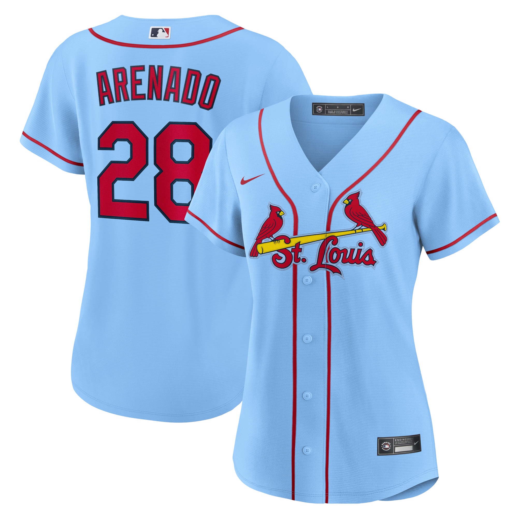 Nolan Arenado St. Louis Cardinals Women's Alternate Player Jersey