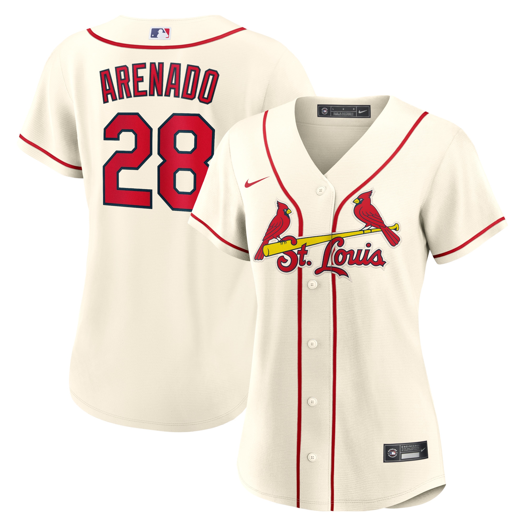 Nolan Arenado St. Louis Cardinals Women's Alternate Player Jersey