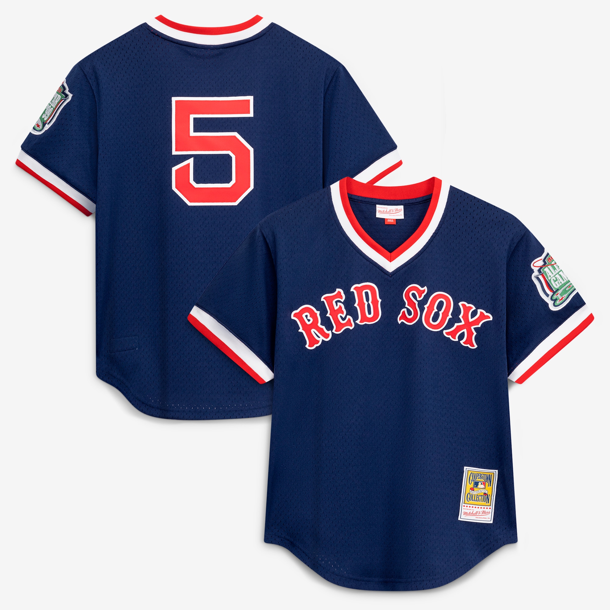 Nomar Garciaparra Boston Red Sox Batting Practice Jersey - Navy
