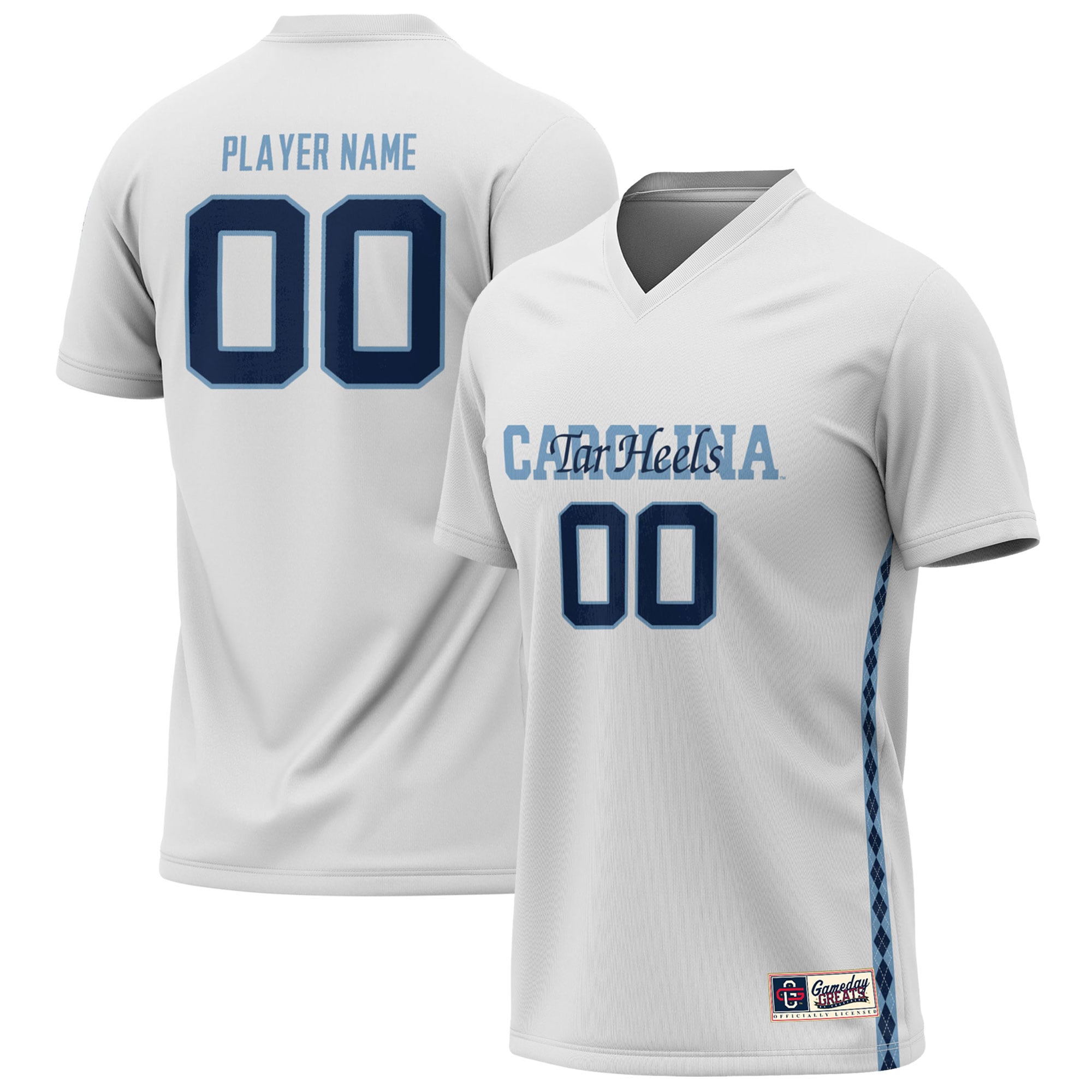 North Carolina Tar Heels GameDay Greats Unisex NIL Pick-A-Player Lightweight Women's Soccer Jersey