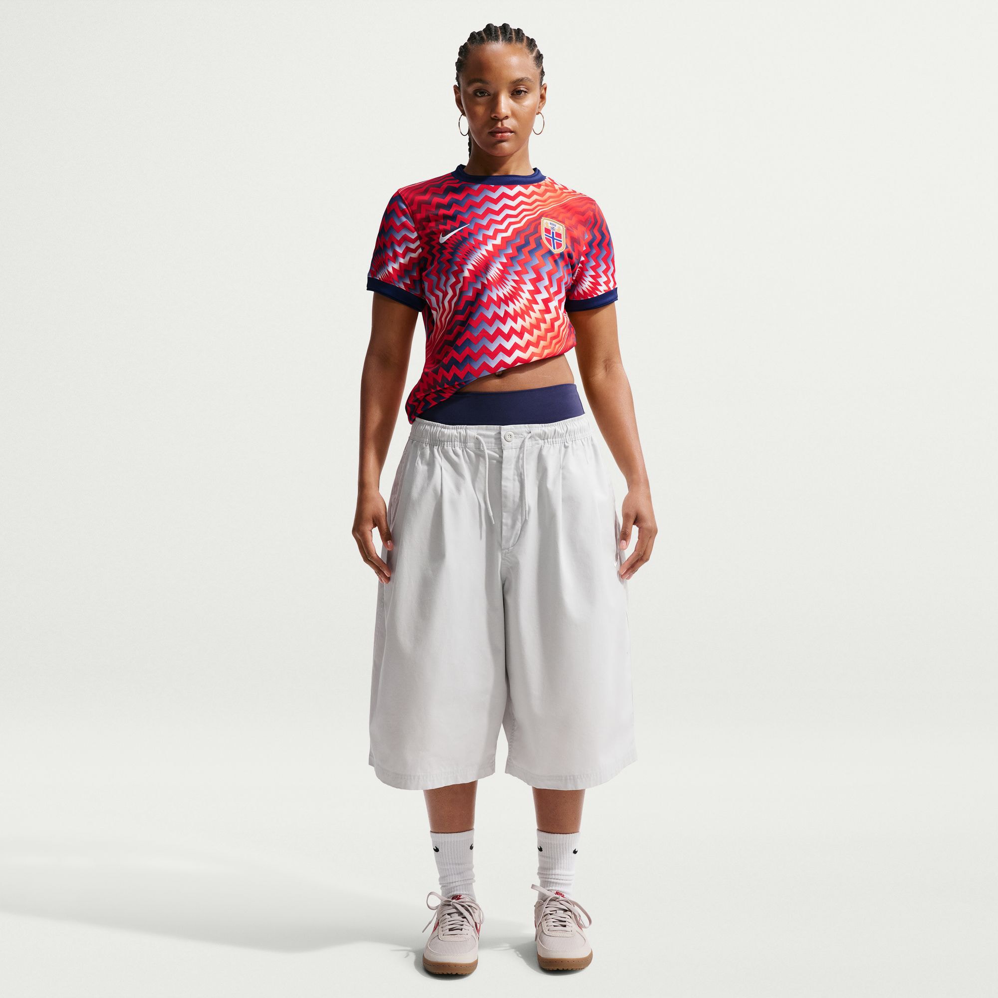 Norway National Team Women's 2026 Pre-Match Top - Red