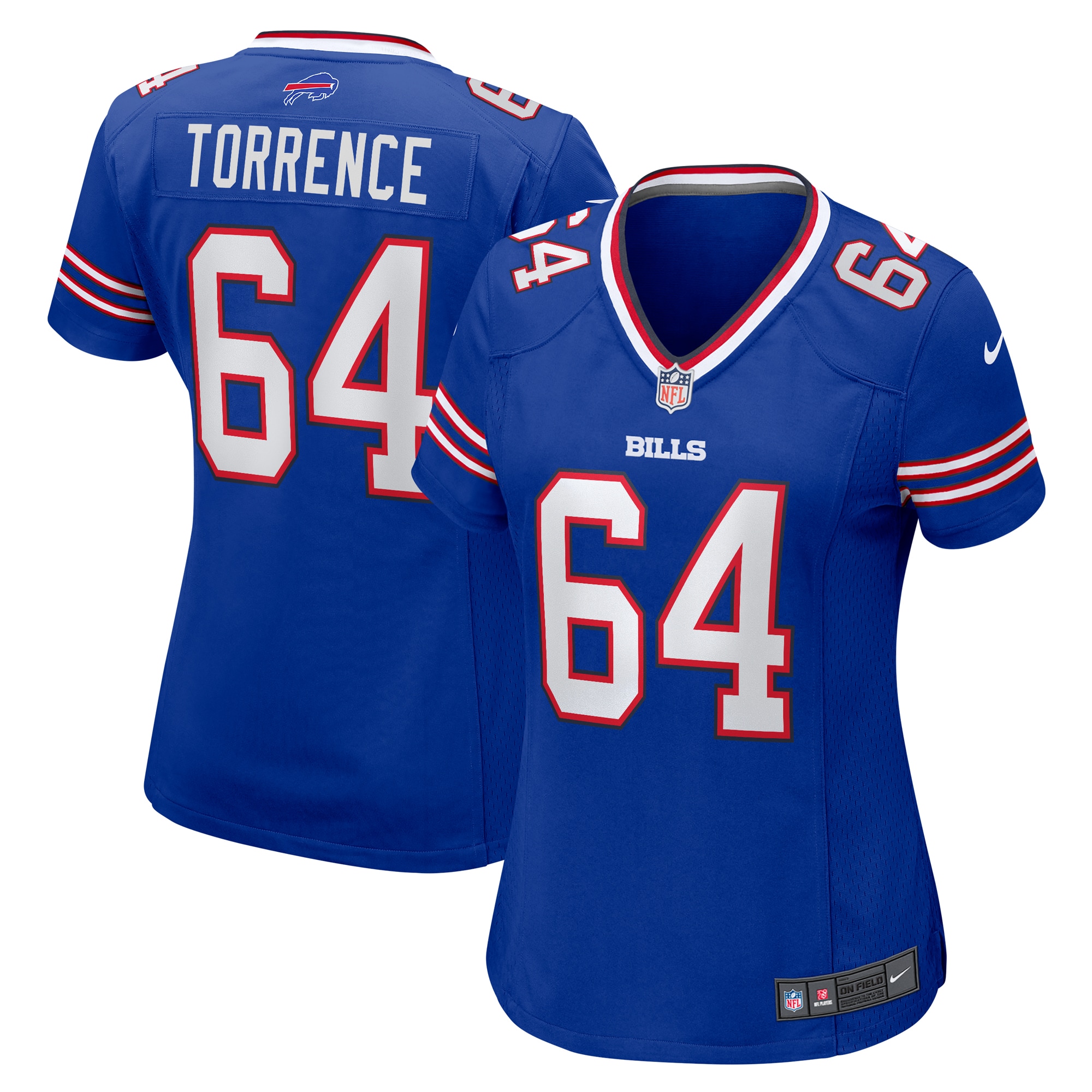 O'Cyrus Torrence Buffalo Bills Women's Home Game Jersey - Royal