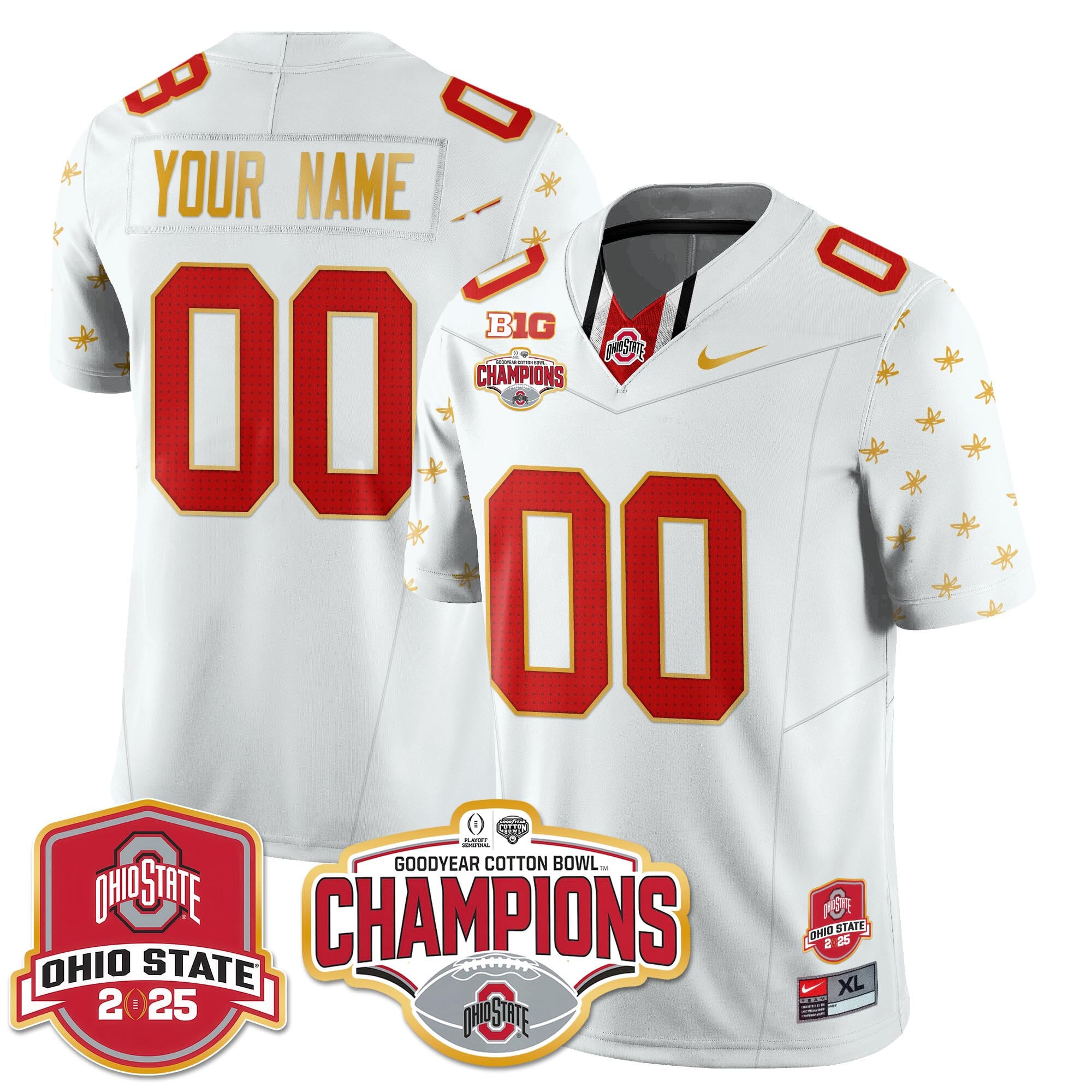 Alternative view of Ohio State Black Jersey nike buckeyes - Nike Ohio State Buckeyes Black