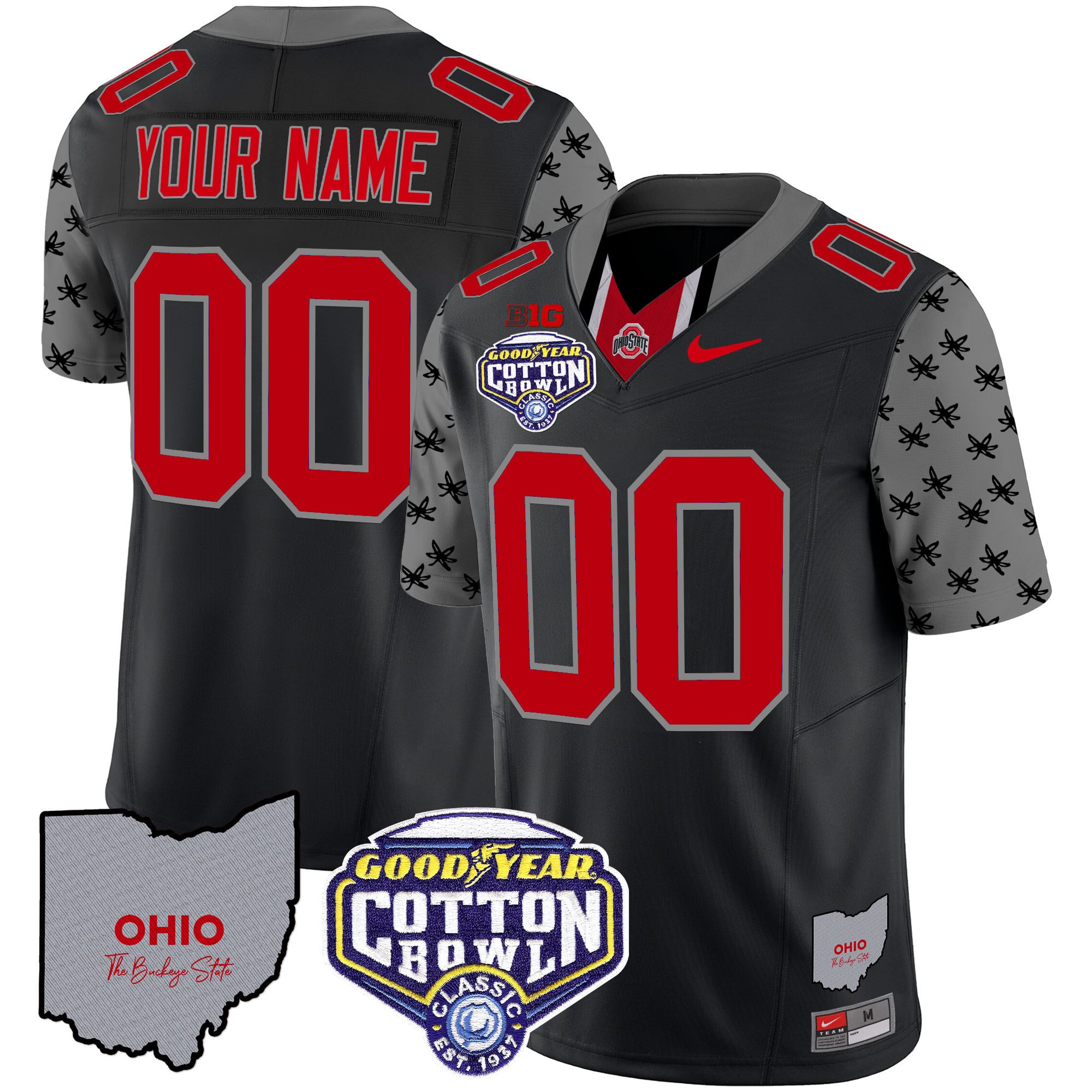 Alternative view of Ohio State Cotton Bowl Jersey nike - Nike Ohio State Cotton Bowl