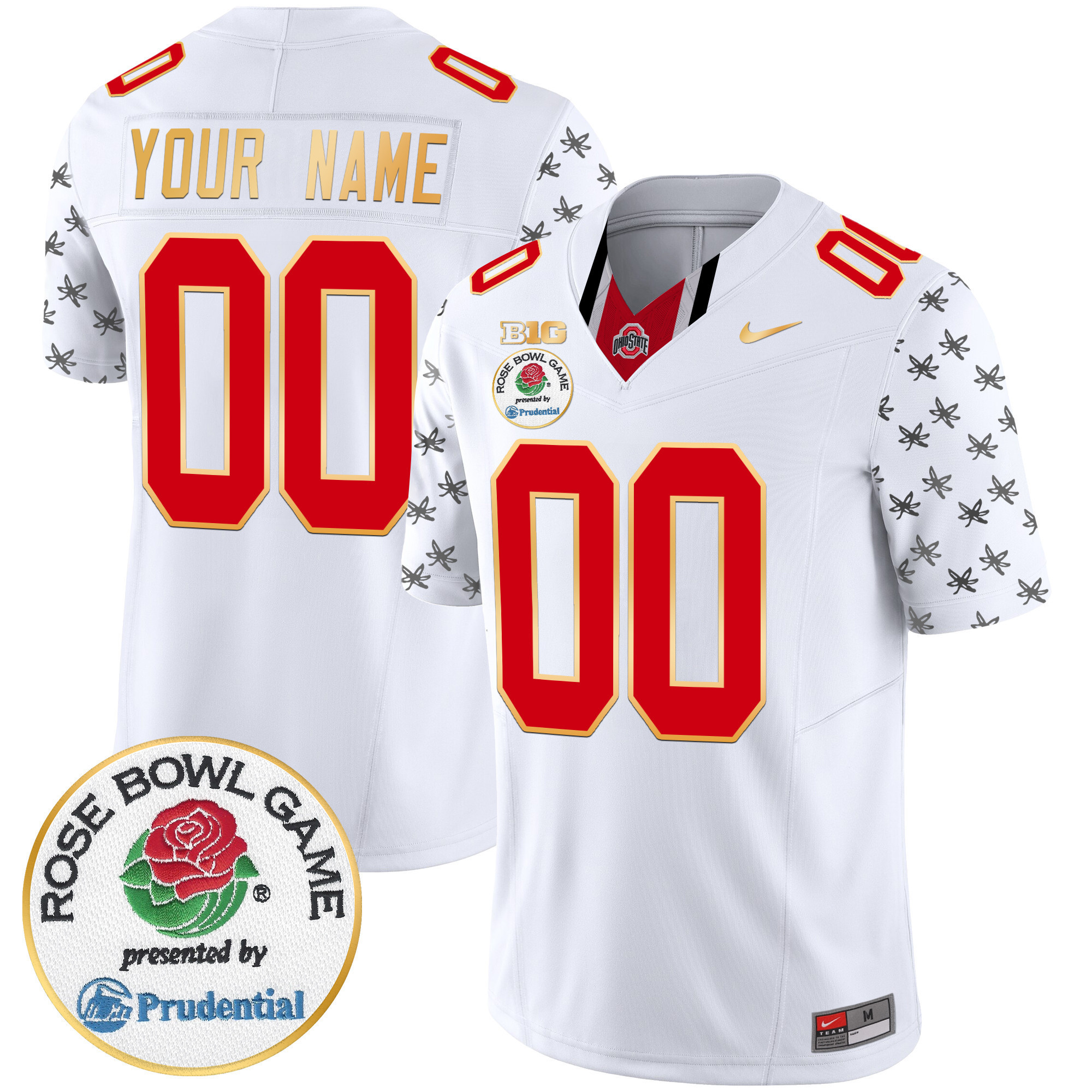 Ohio State Rose Bowl Jersey - Nike - Buckeyes White