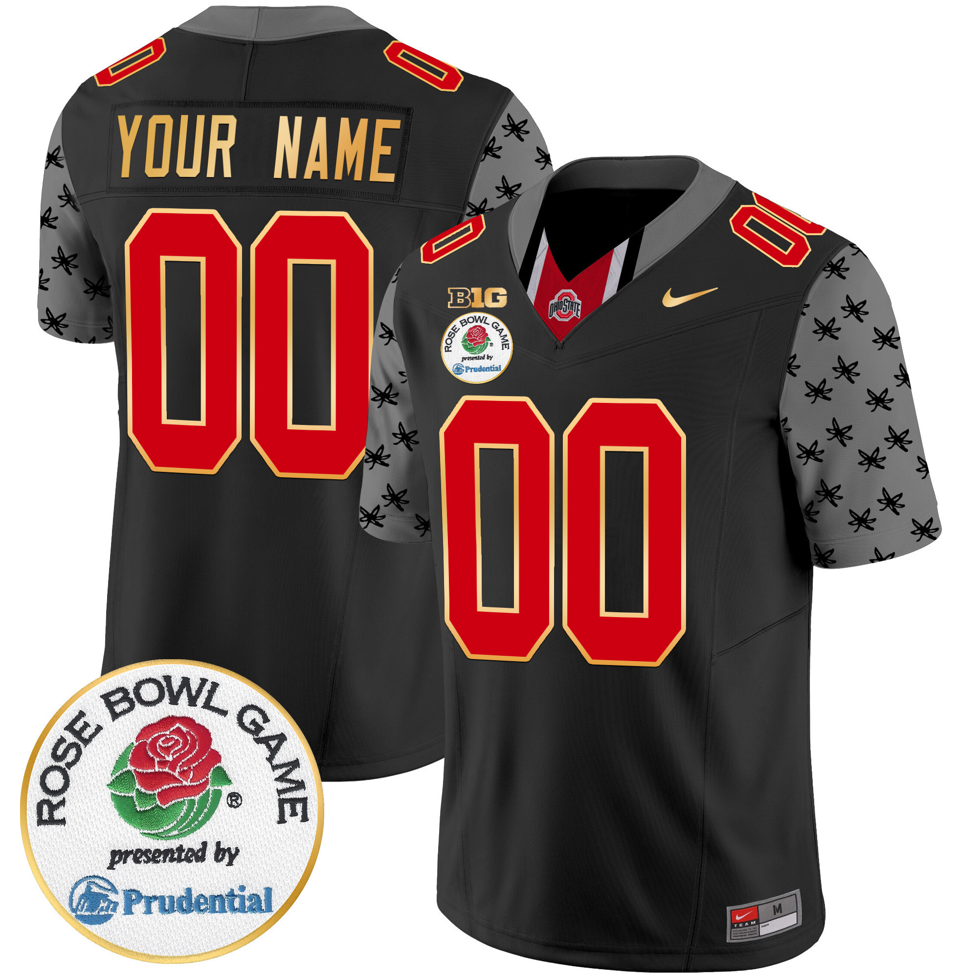 Alternative view of Ohio State Rose Bowl Jersey - Nike - Buckeyes White