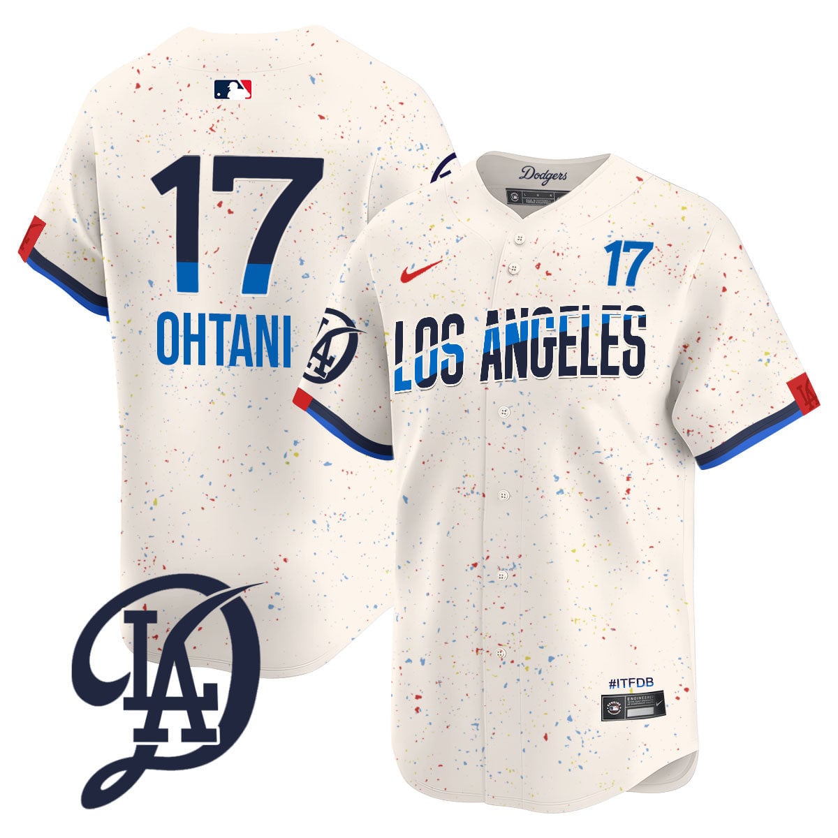 Ohtani Dodgers Cream Jersey - Nike Ohtani Dodgers Jersey - Cream City